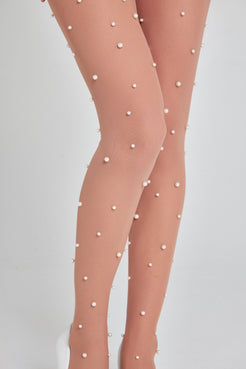 Diana Nude Tights | NADINE MERABI