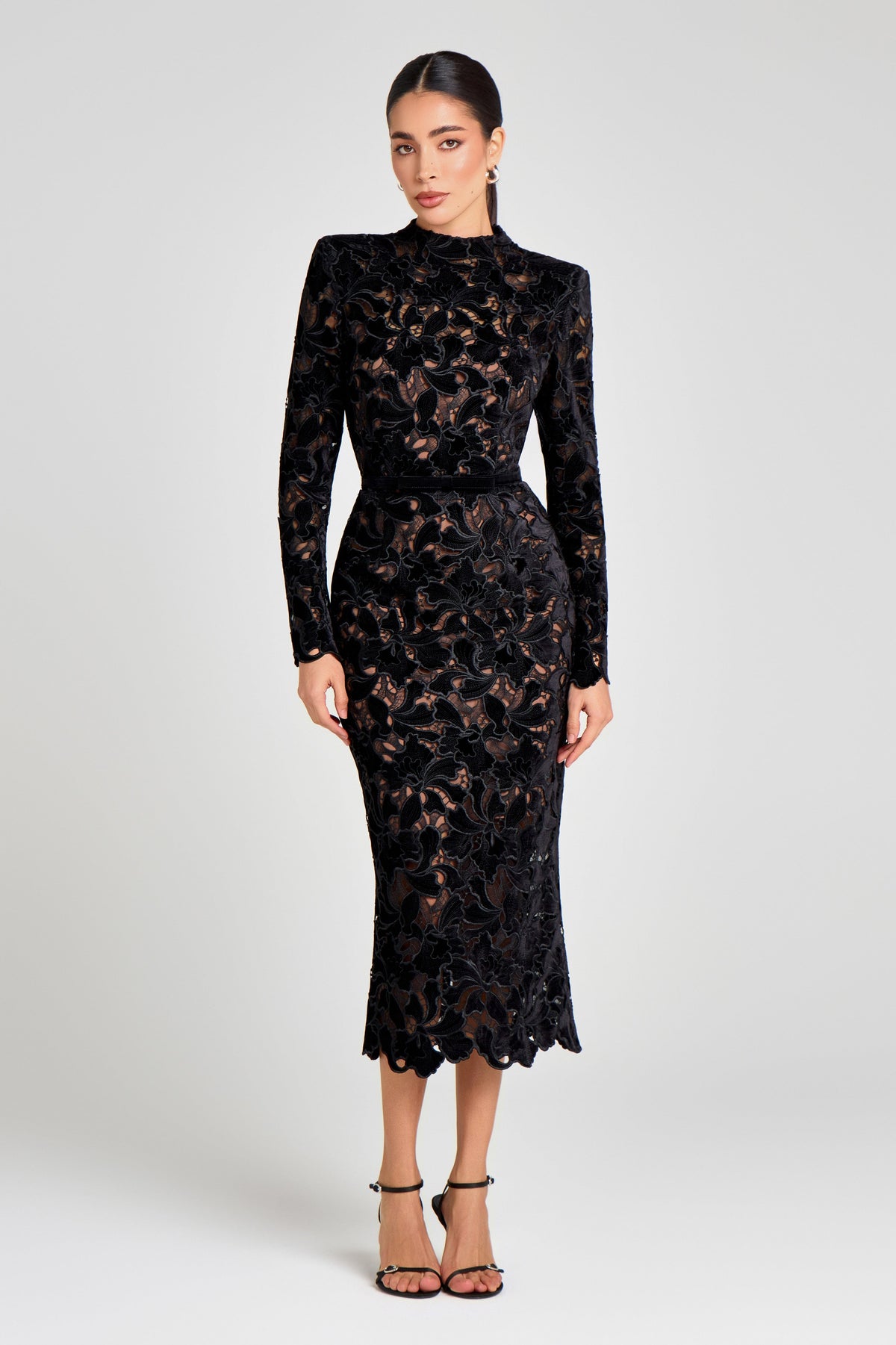 NADINE MERABI Dresses Diane Black Dress
