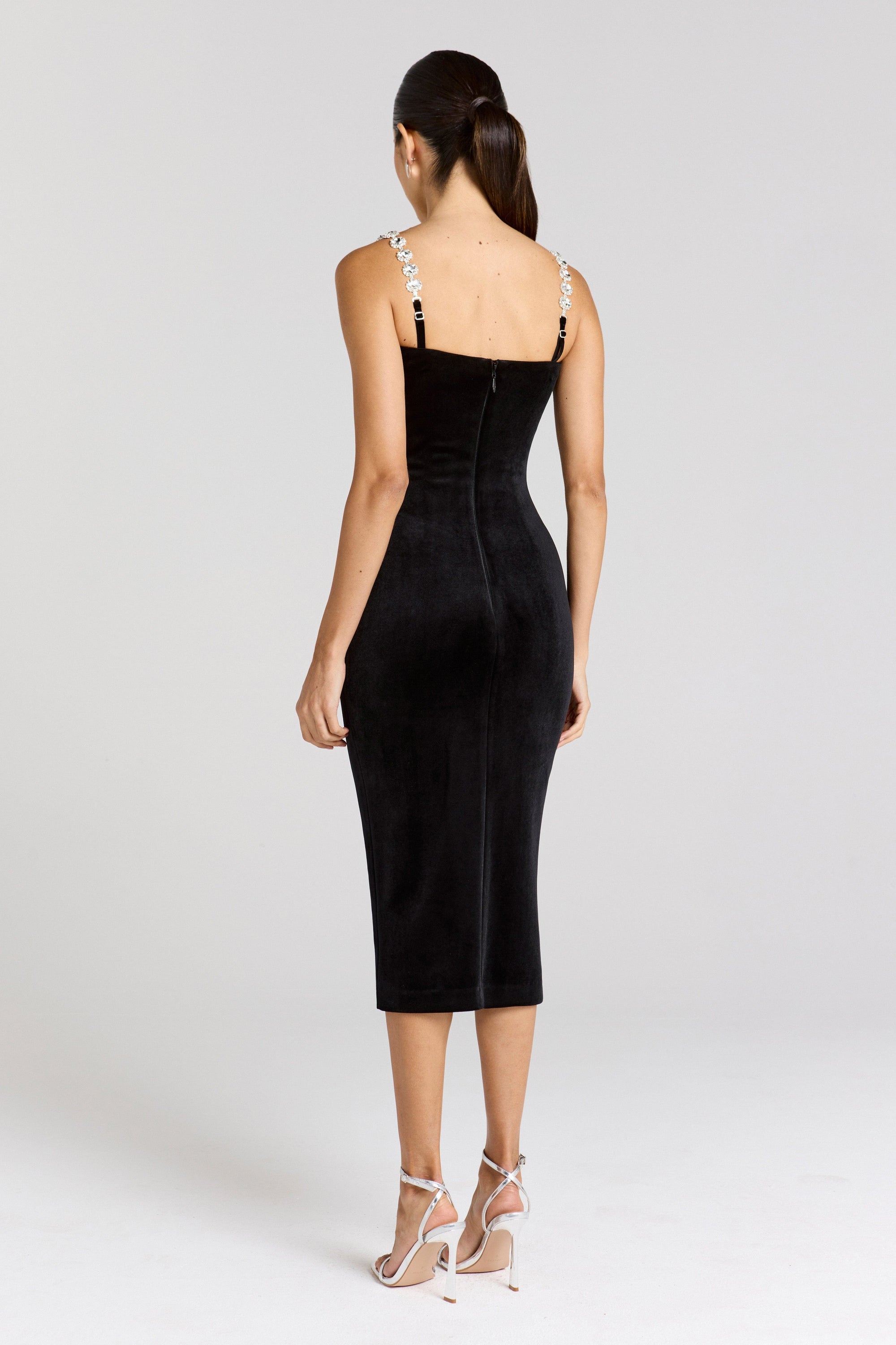 NADINE MERABI Dresses Eliza Black Dress