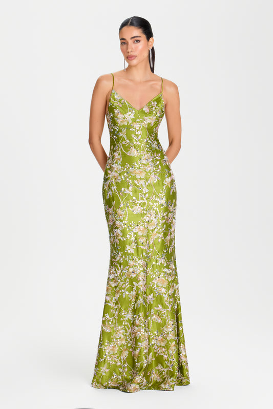 Gia Green Dress