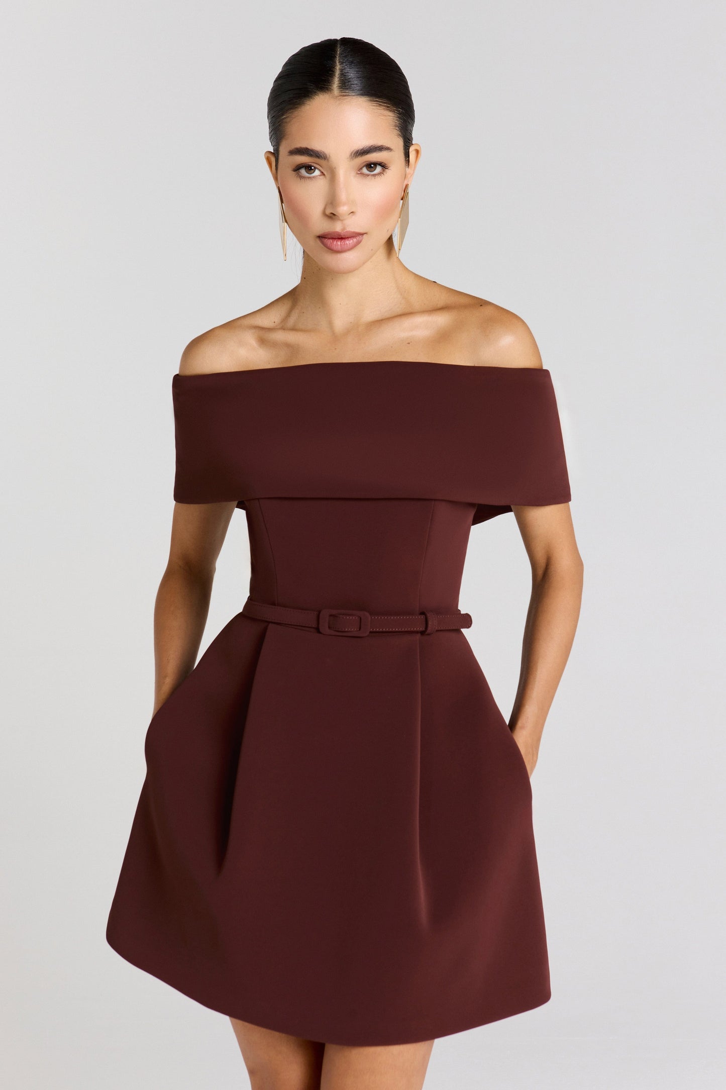 Harper Brown Dress