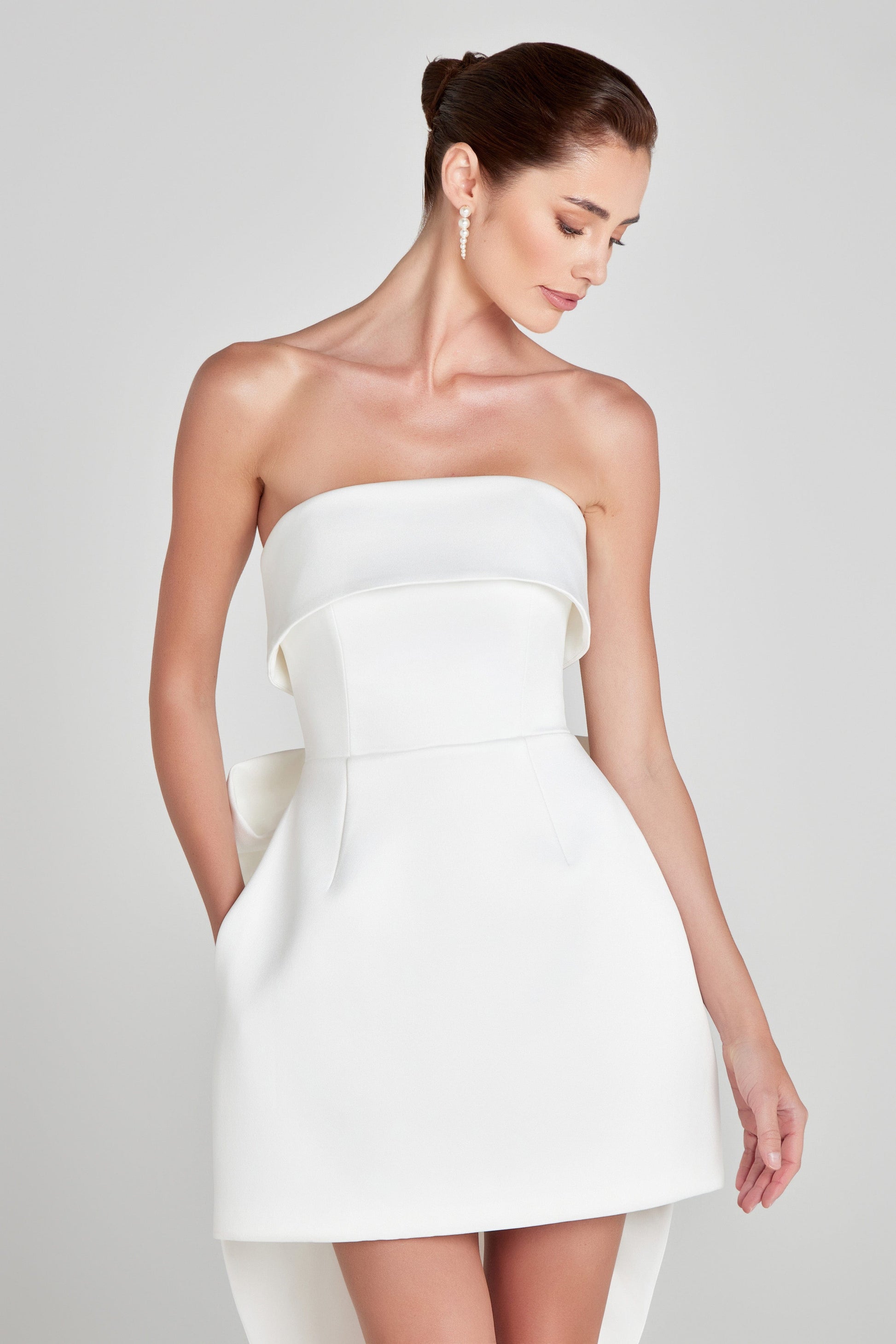 Nadine Merabi Heather White Dress 8