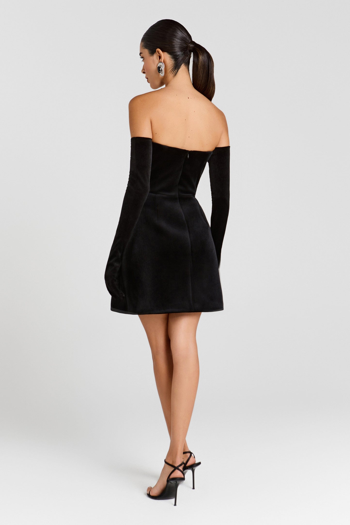 NADINE MERABI Dresses Ines Black Dress