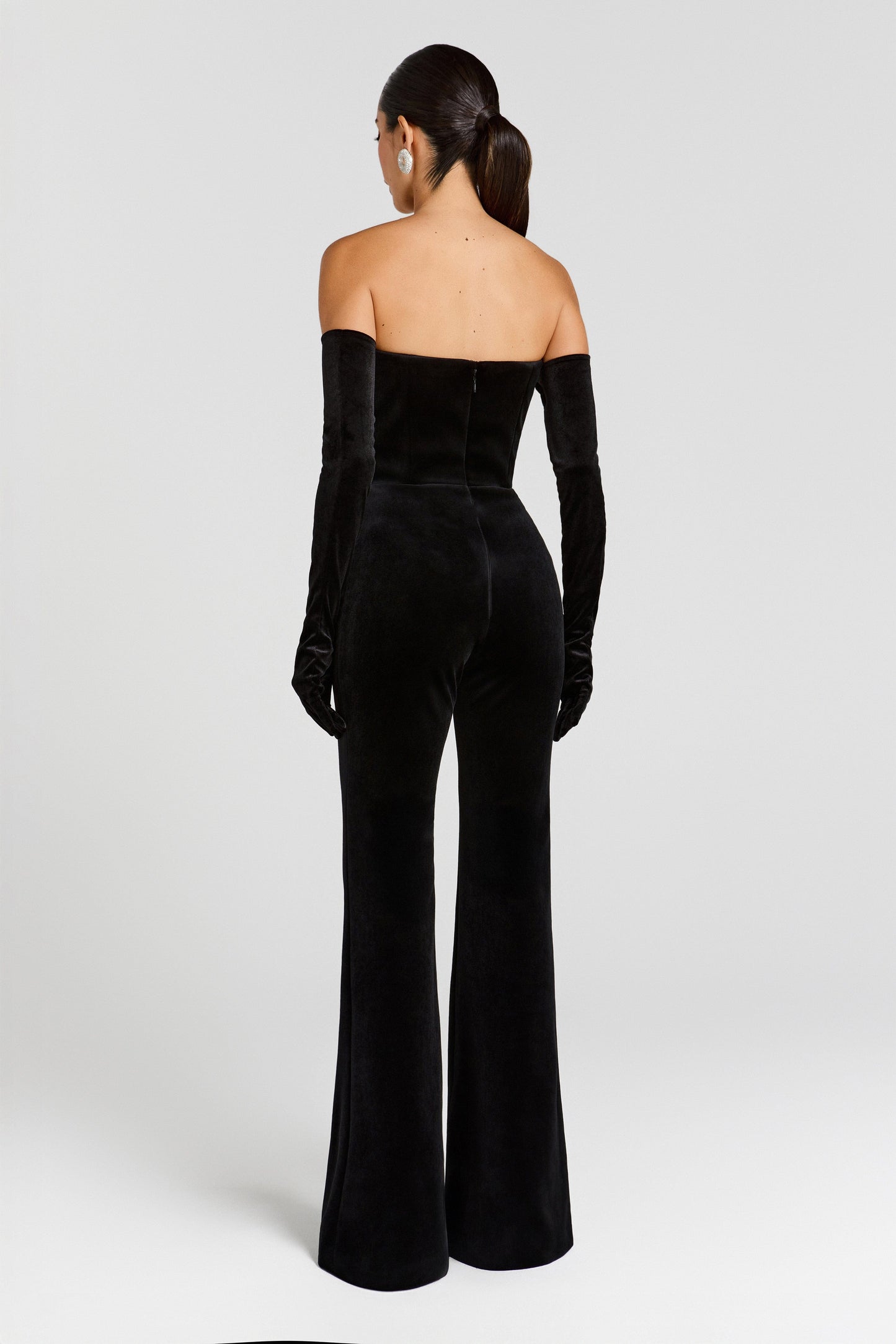 NADINE MERABI Jumpsuits Ines Black Jumpsuit