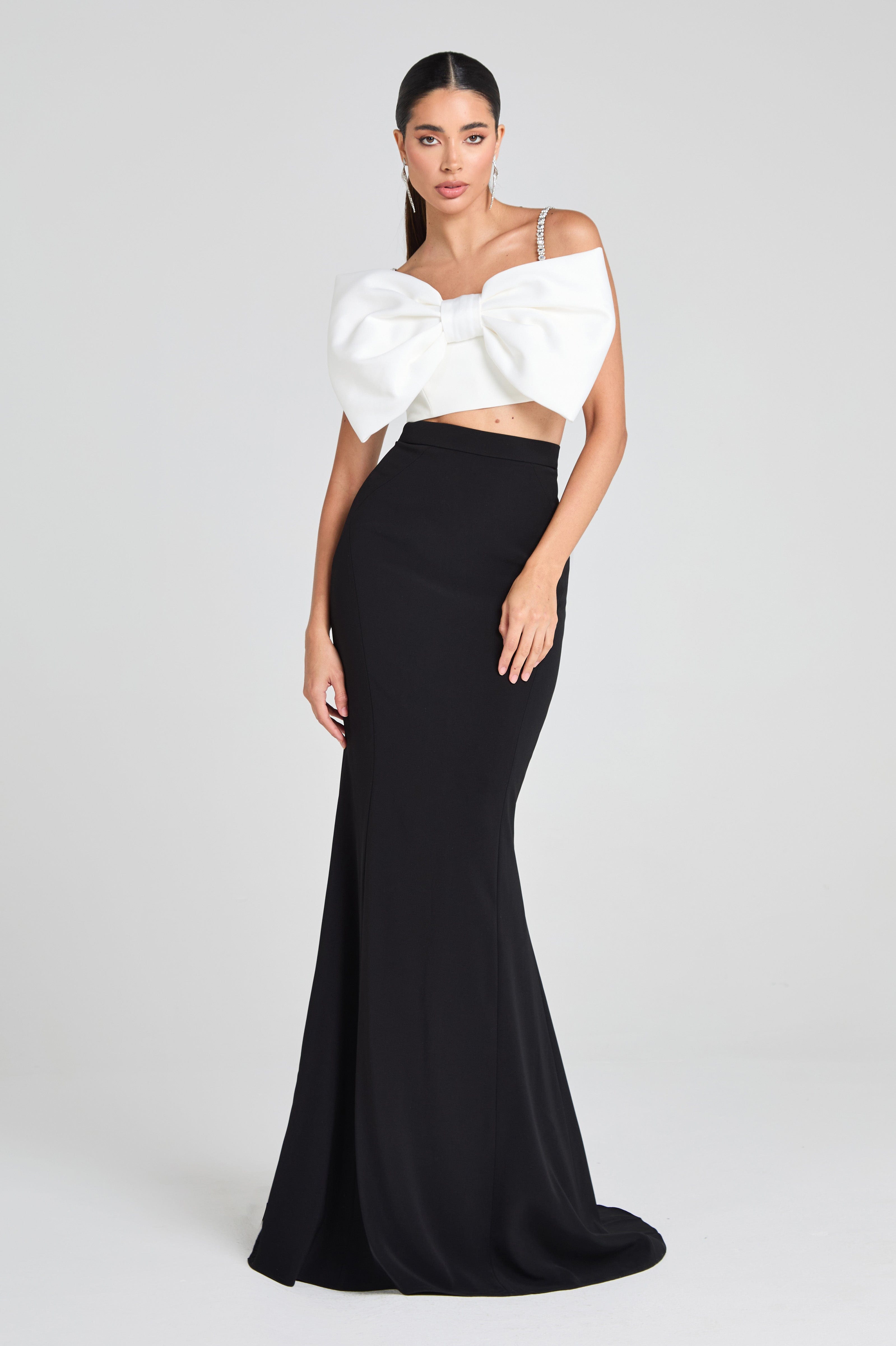 Isobel White Top | NADINE MERABI