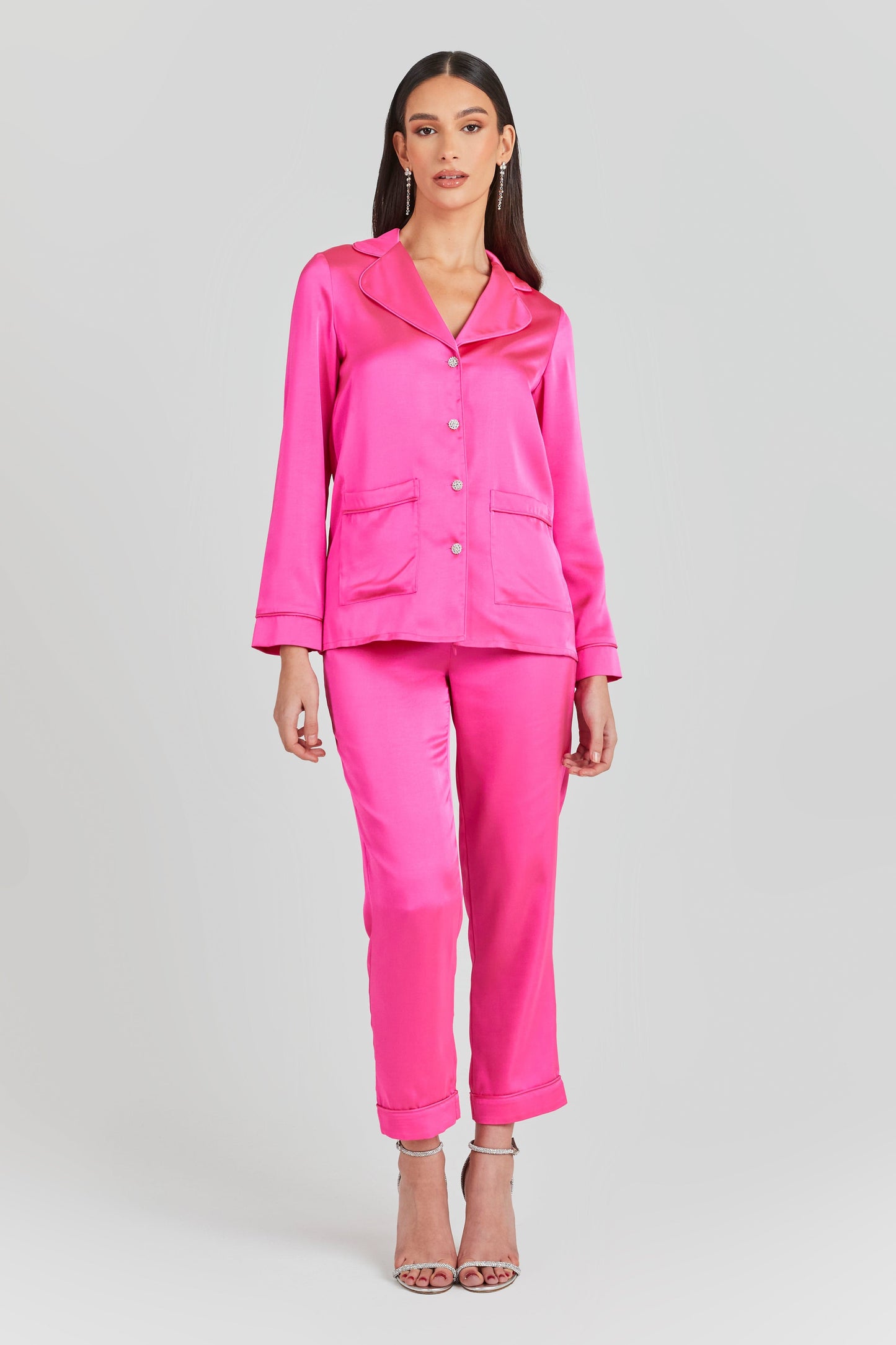 Kelsey Hot Pink Pajamas