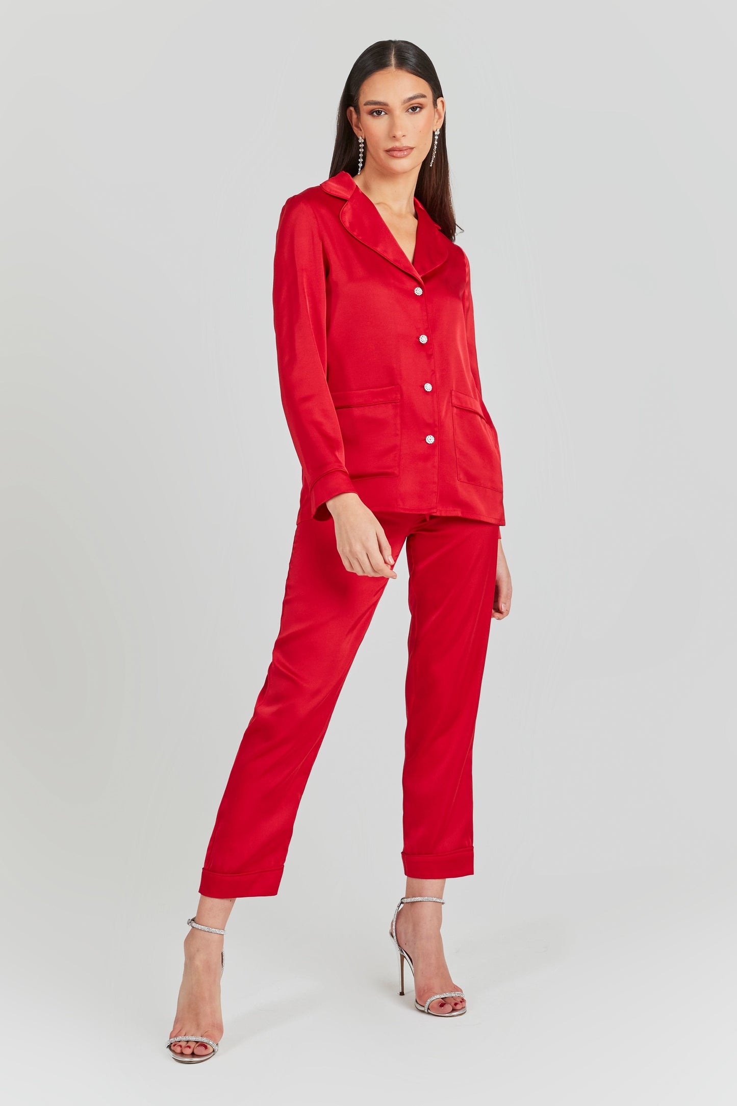 Kelsey Red Pajamas
