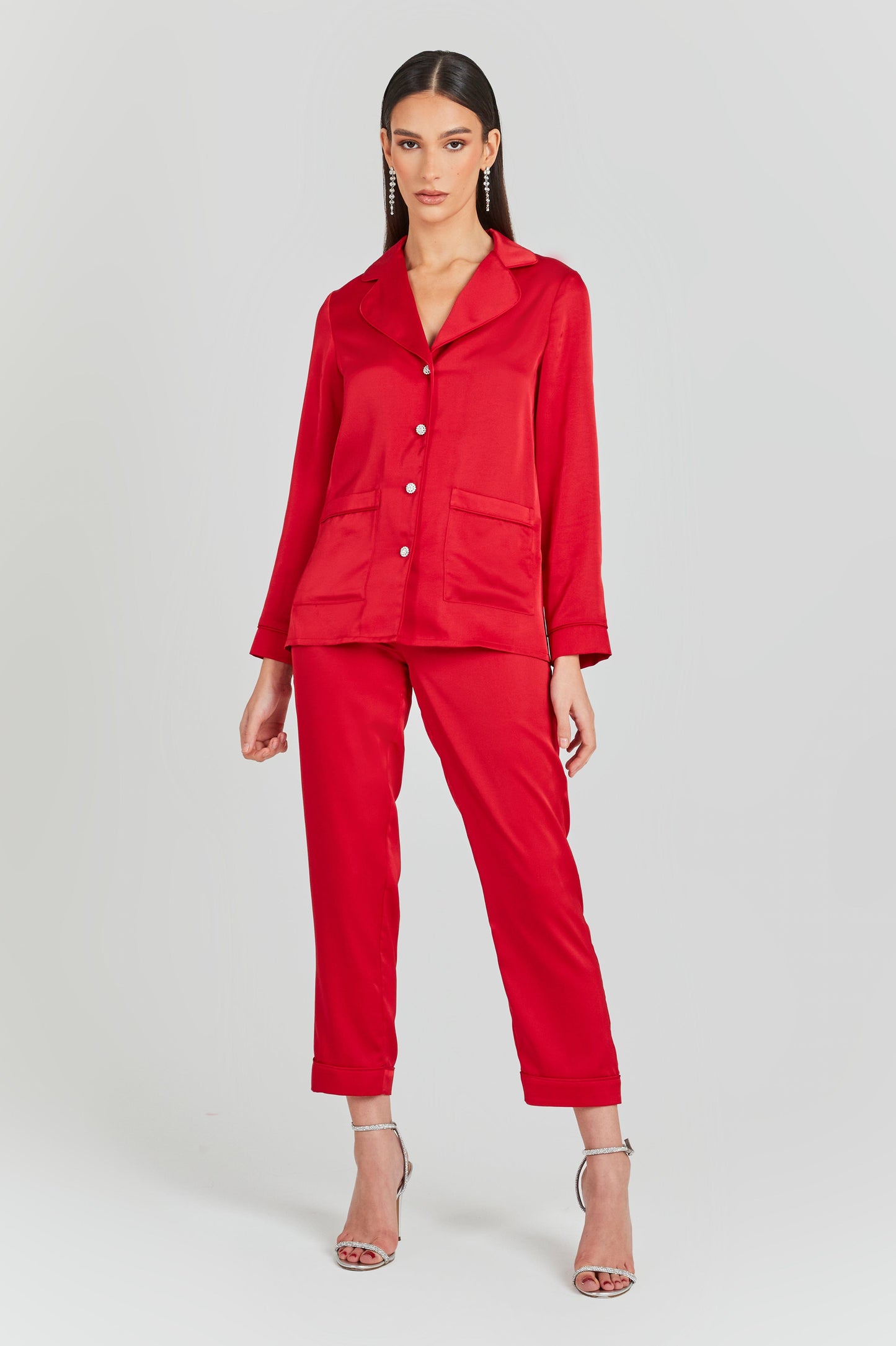 Kelsey Red Pajamas