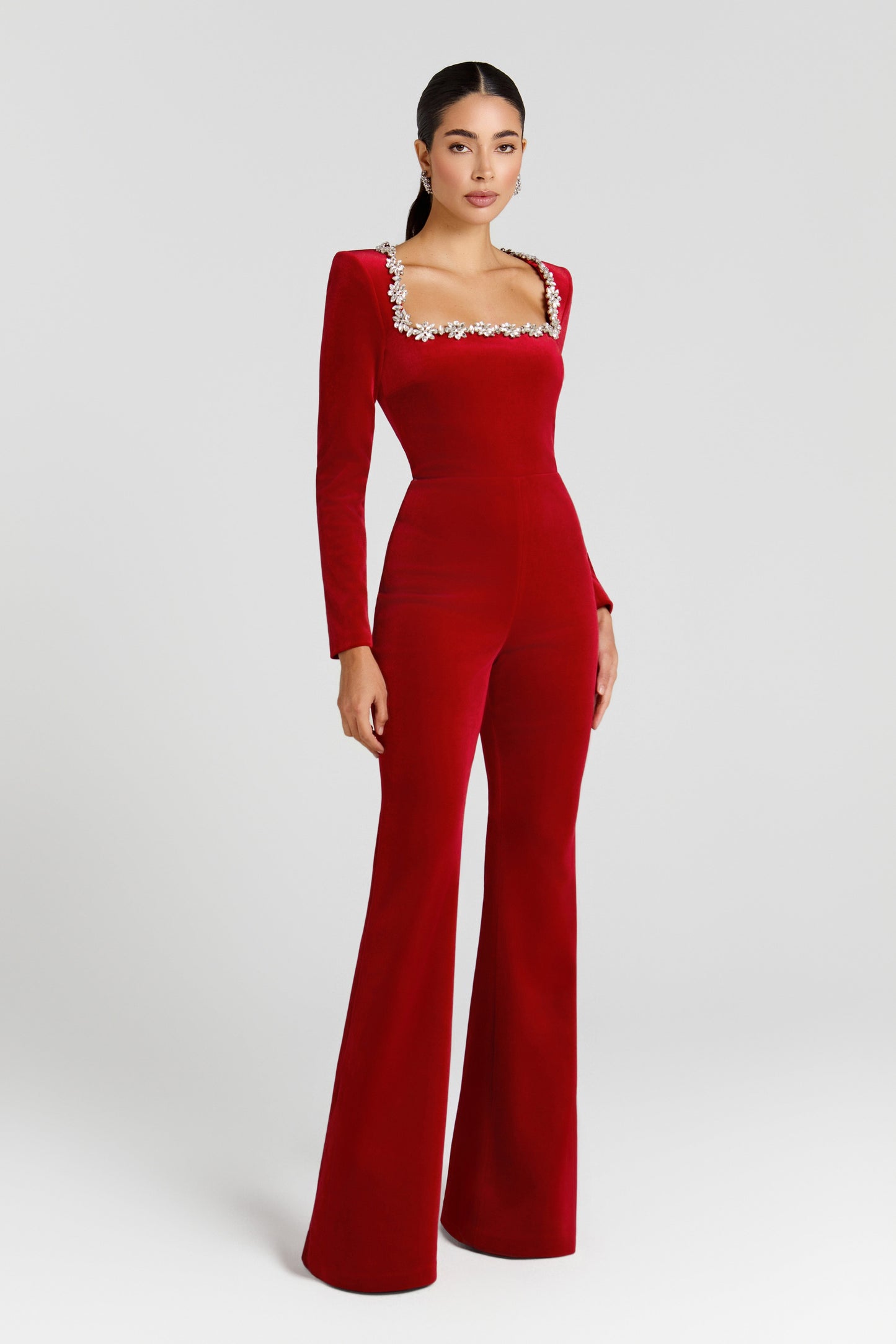 Kimberly Red Jumpsuit