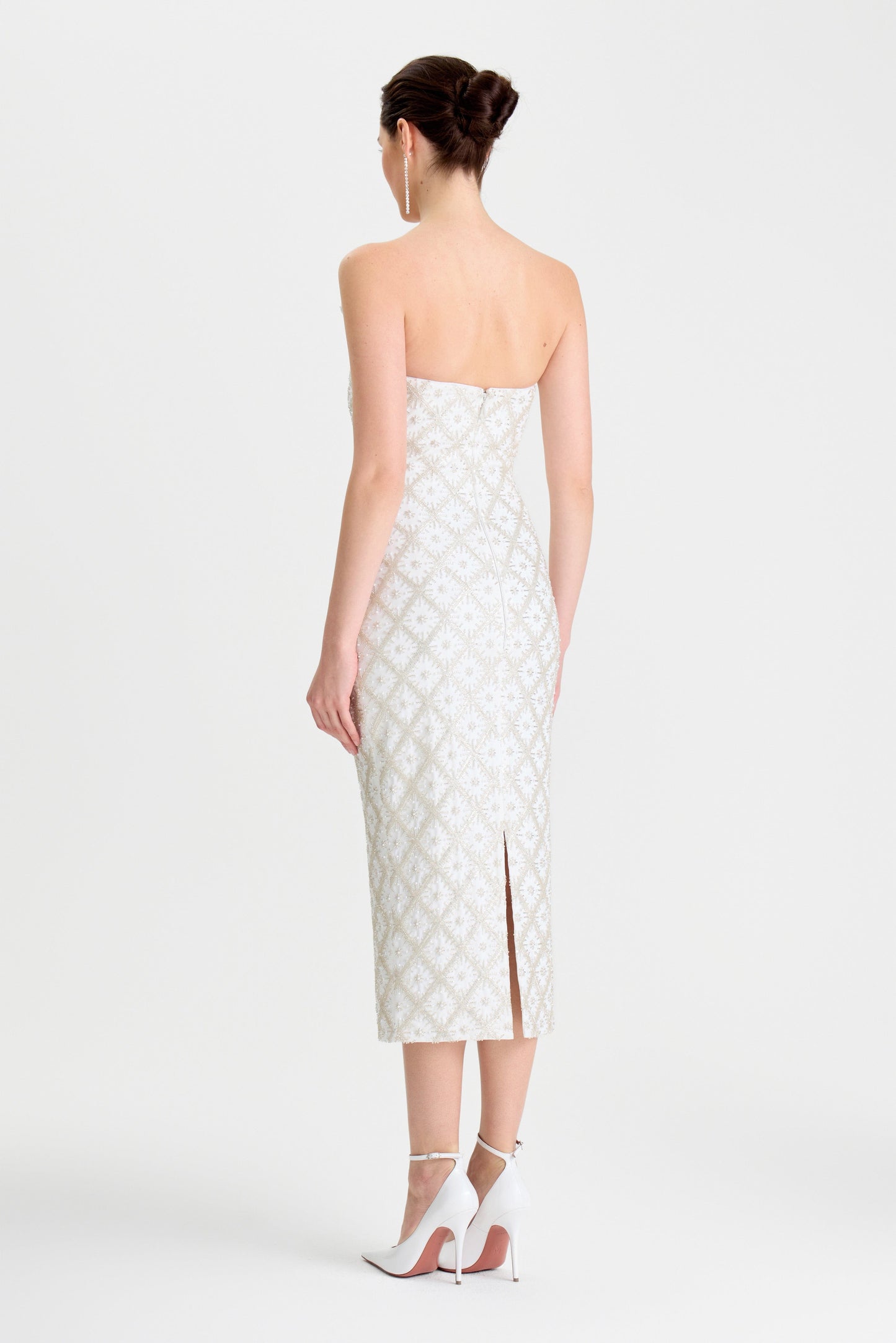 MIDI Dresses Larissa White Dress