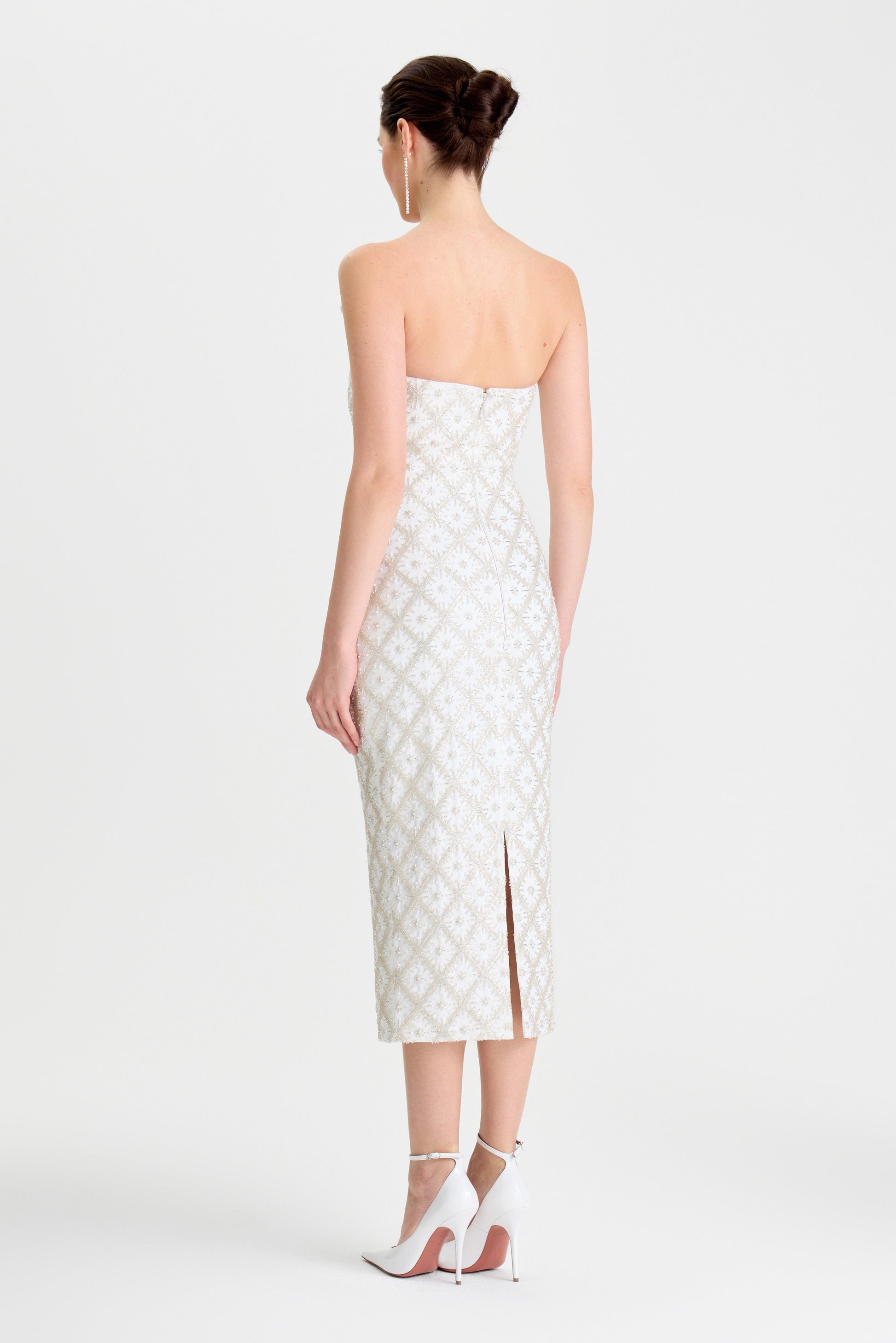 MIDI Dresses Larissa White Dress