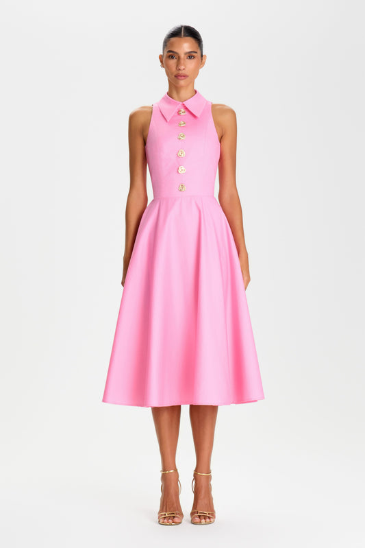 MIDI Dresses Laura Pink Dress
