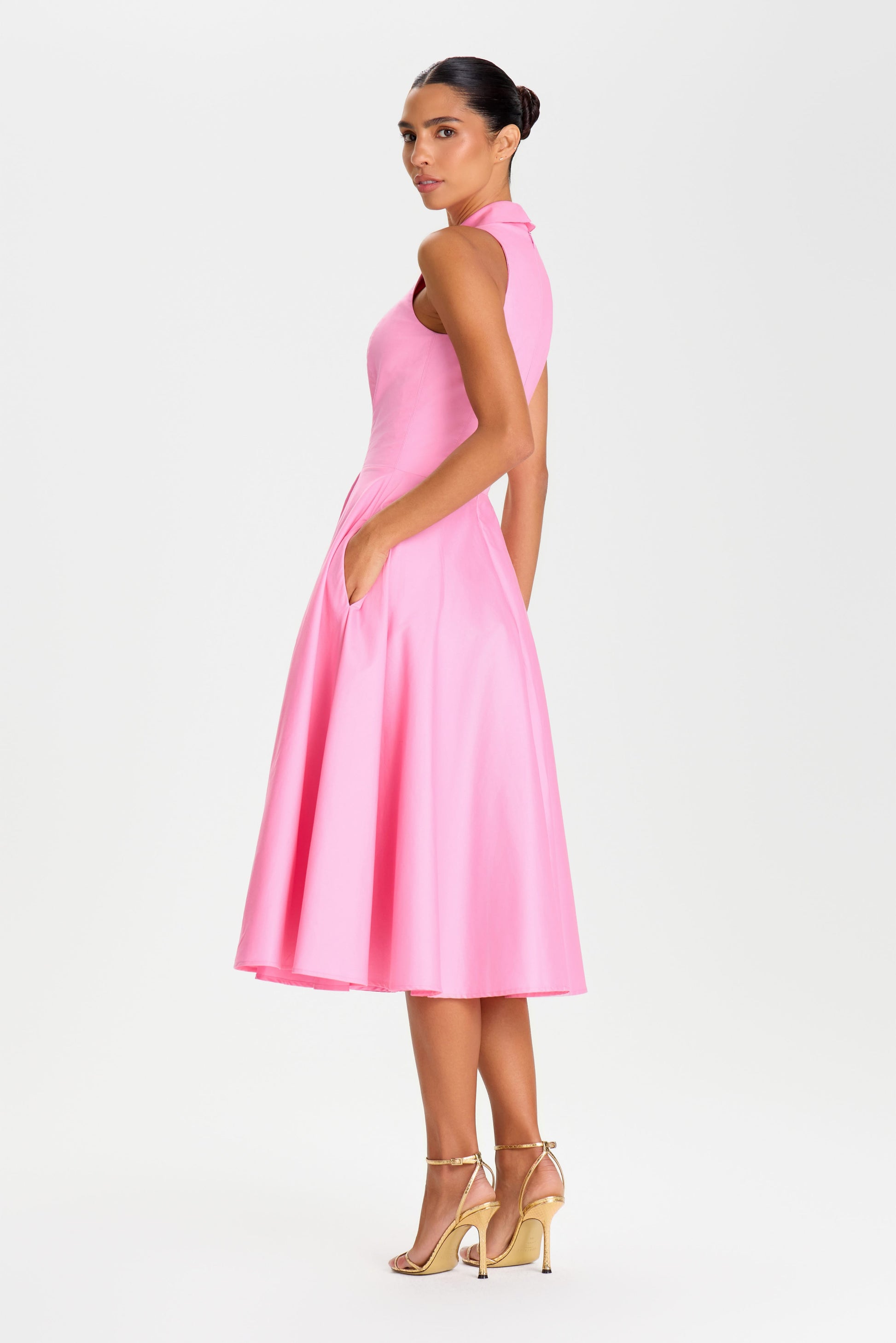 Nadine Merabi Laura Pink Dress 10