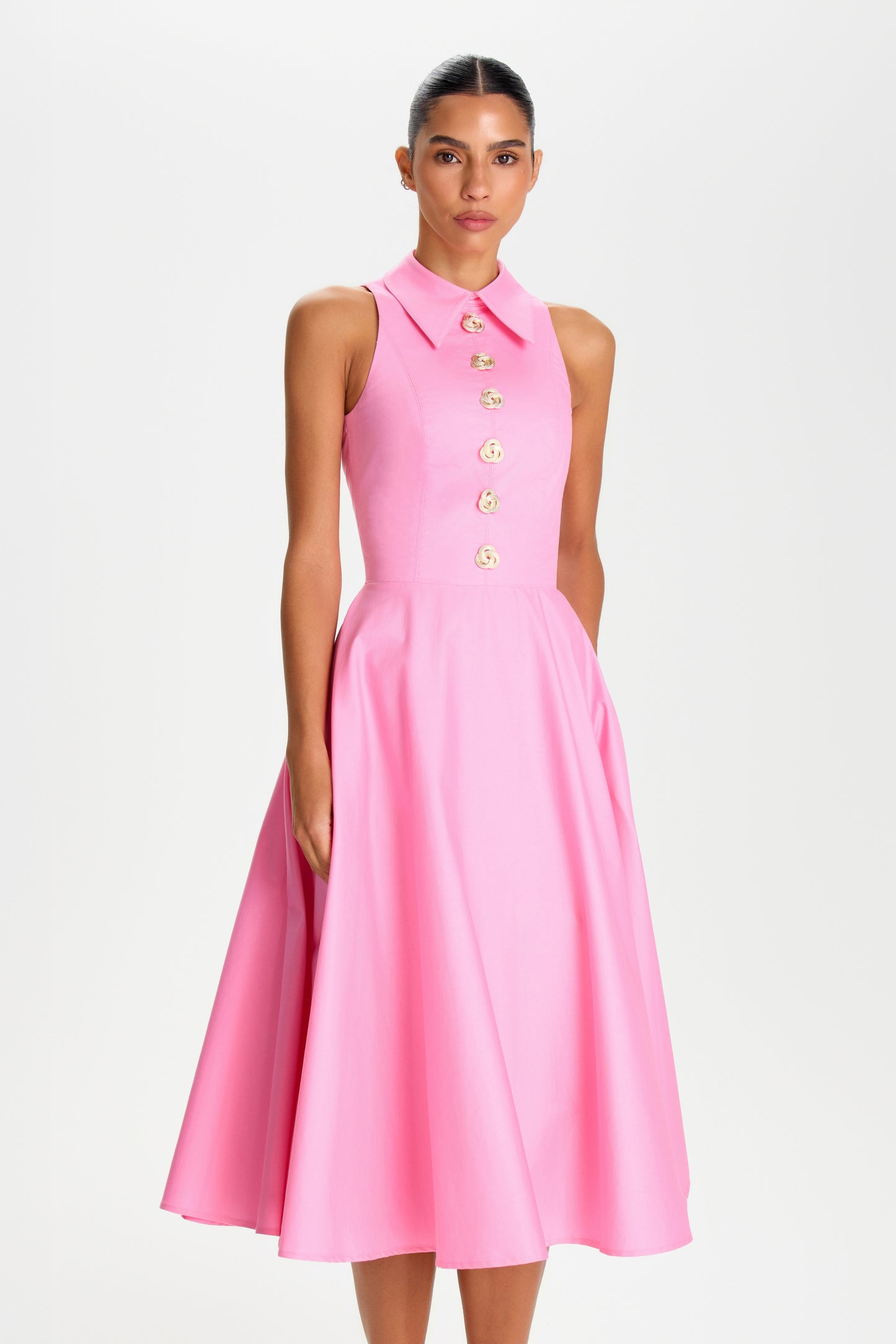 Nadine Merabi Laura Pink Dress 10