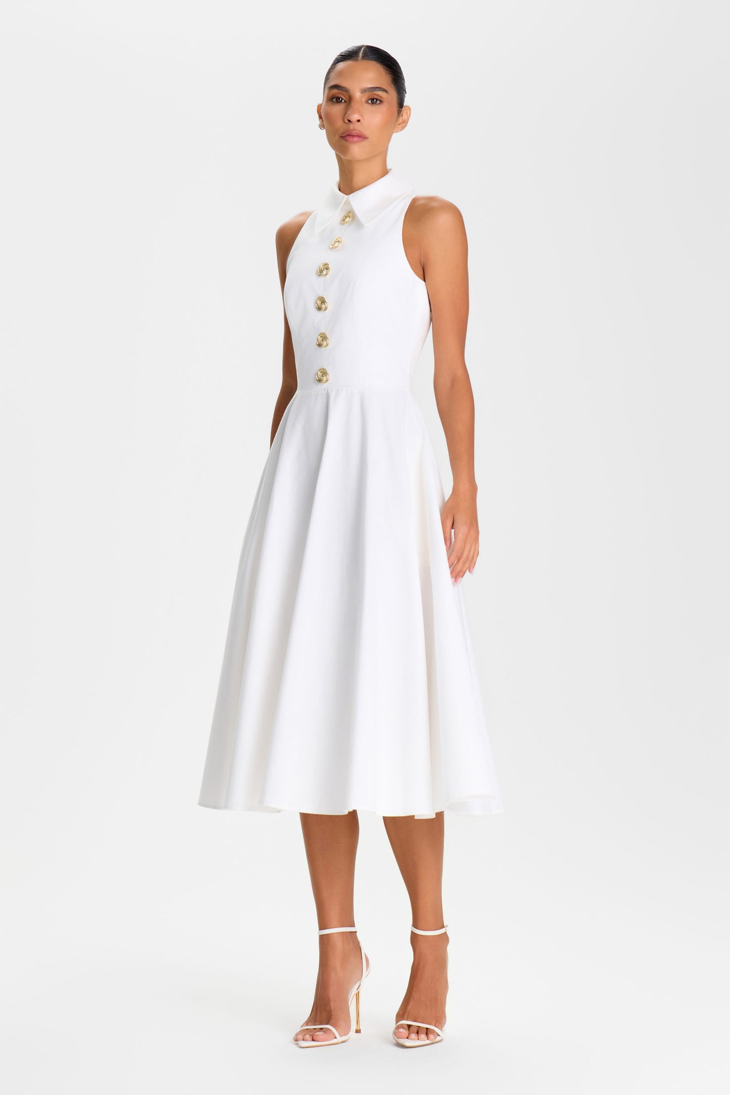 MIDI Dresses Laura White Dress