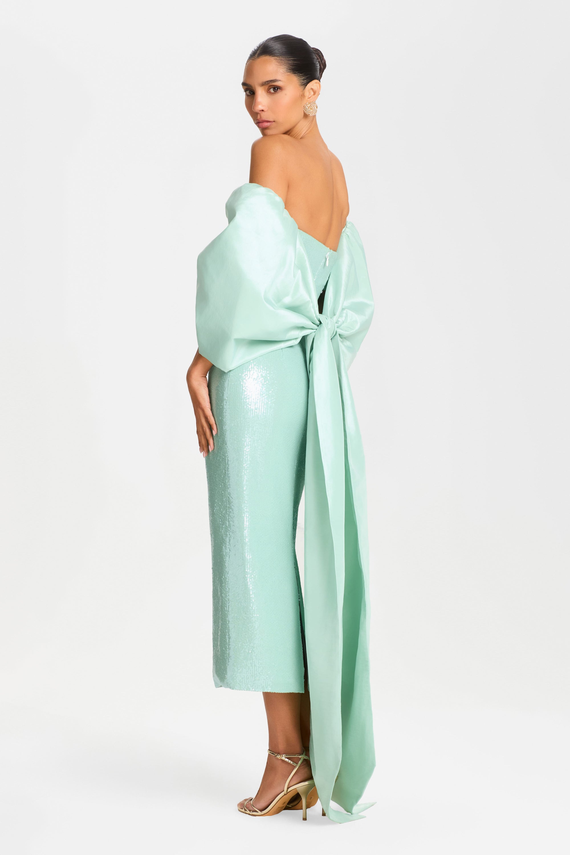 MIDI Dresses Layla Mint Dress