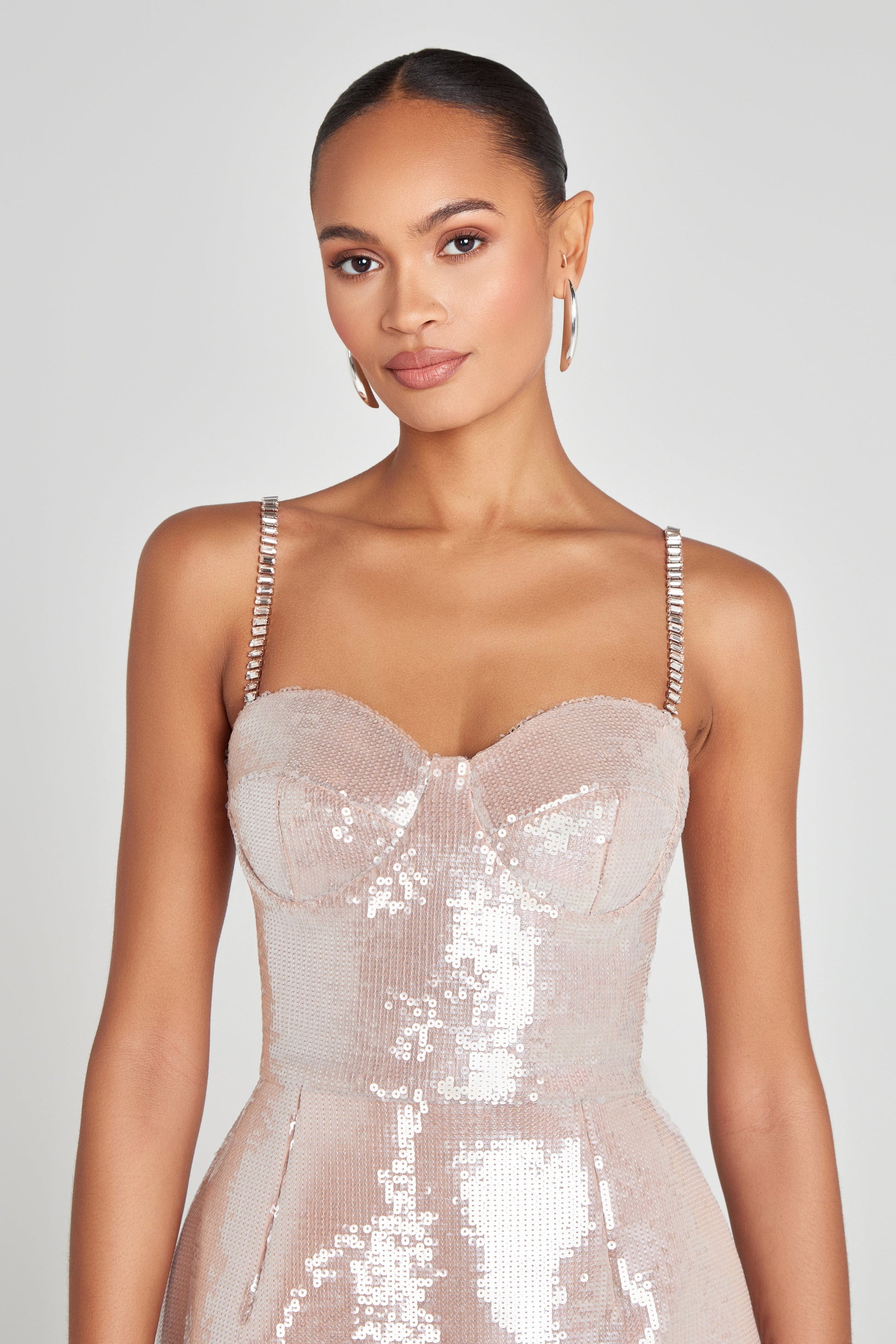 leyton champagne dress Leyton Champagne Dress | Champagne Sequin Dress