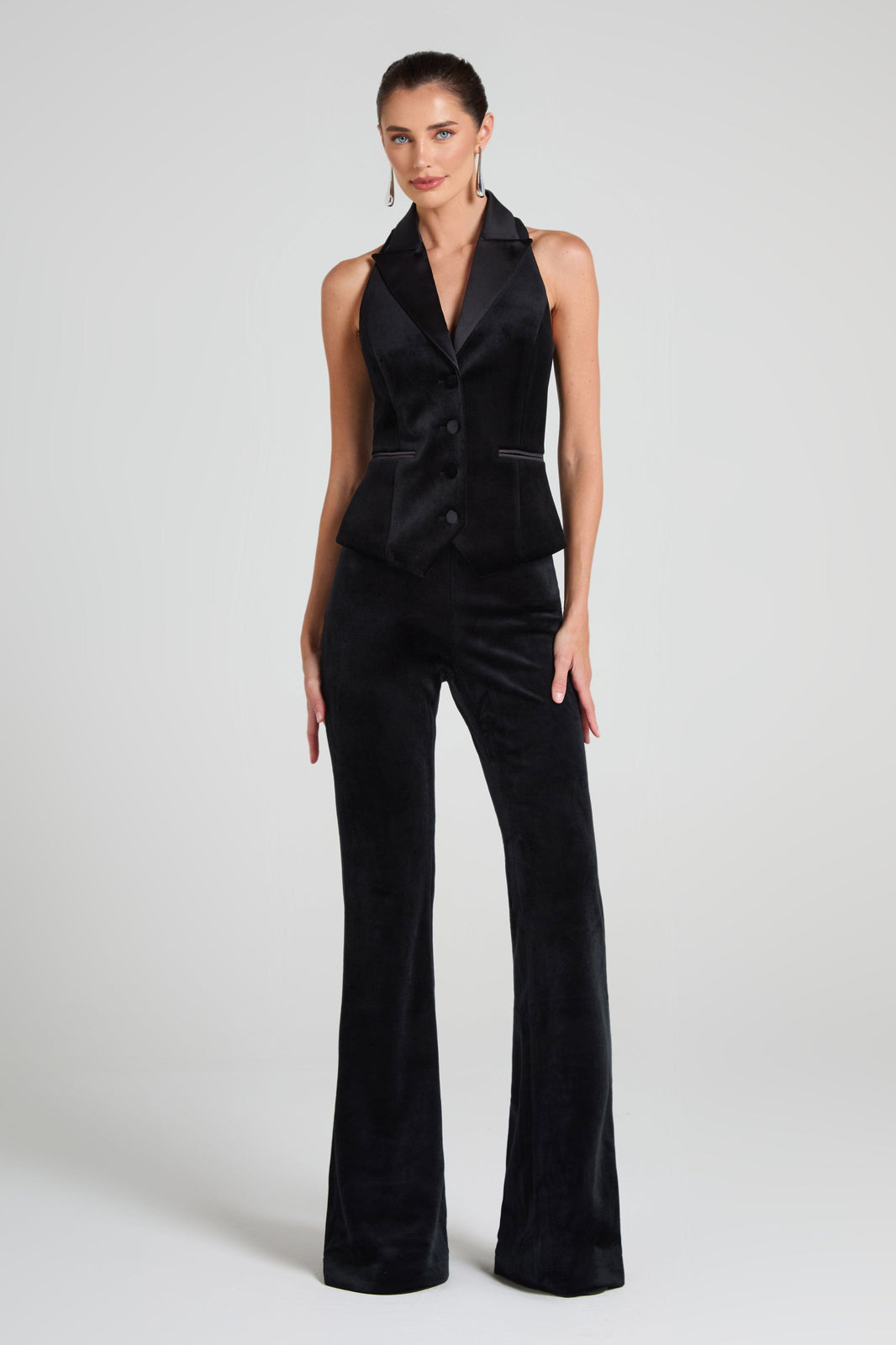 NADINE MERABI Trousers Davina Black Pants