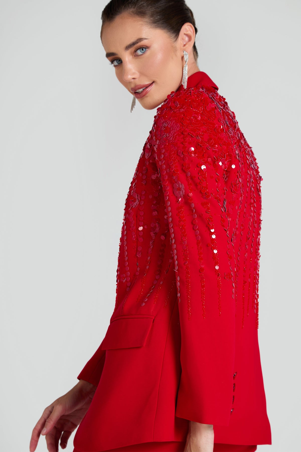 NADINE MERABI Blazer Lucille Red Blazer
