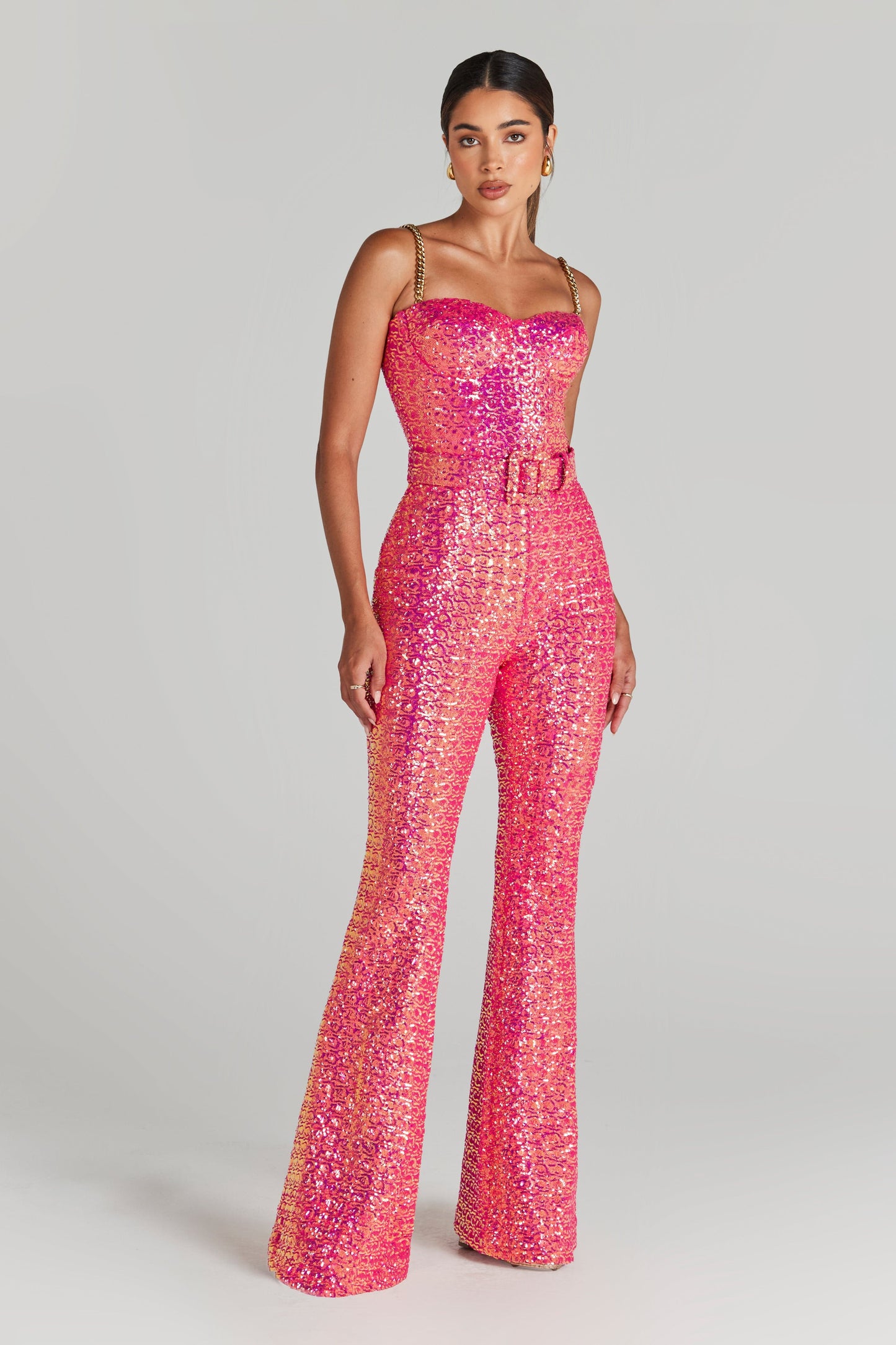 Lucinda Pink Jumpsuit