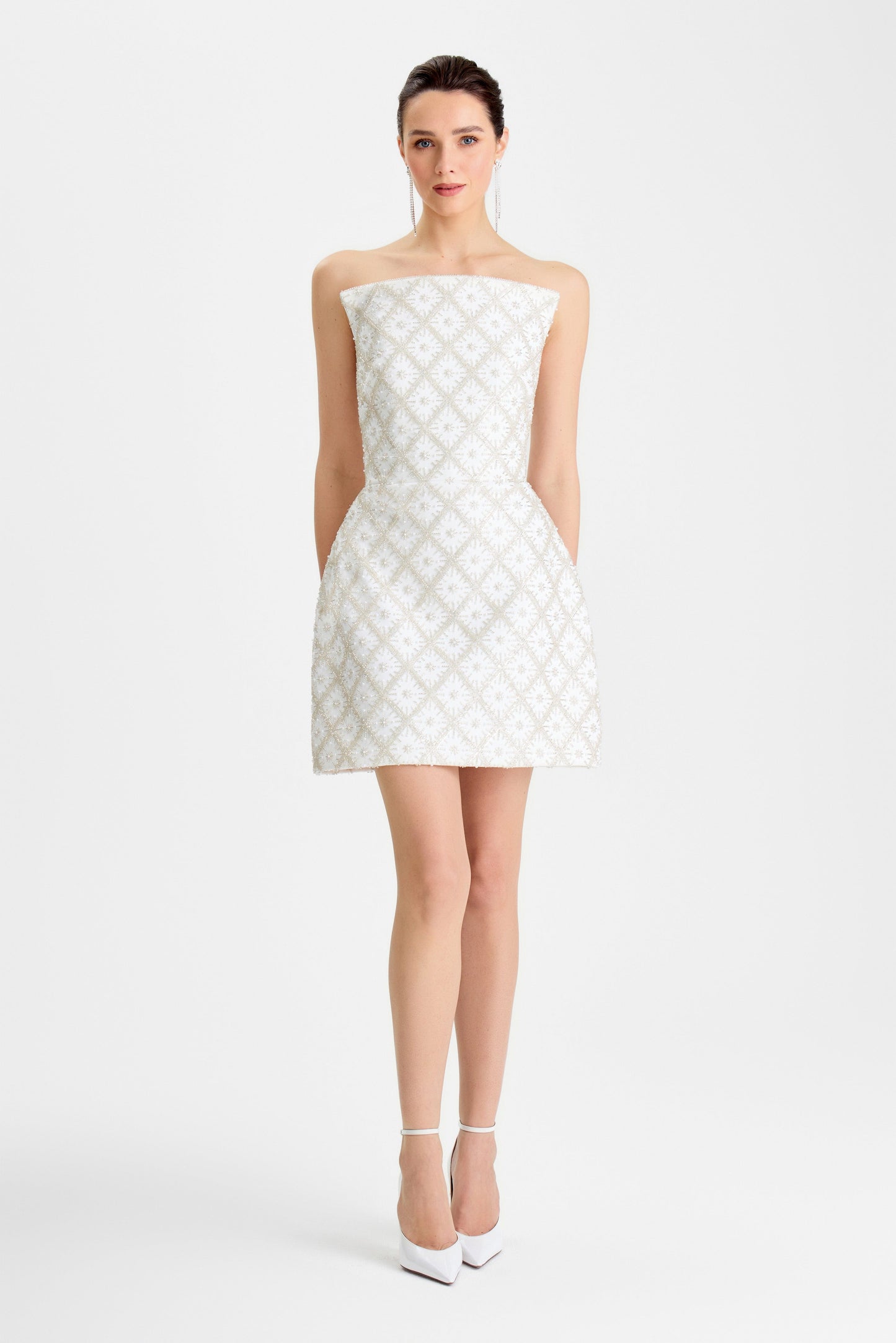 lyla crepe cocktail dress Lyla Dress Dress the Population