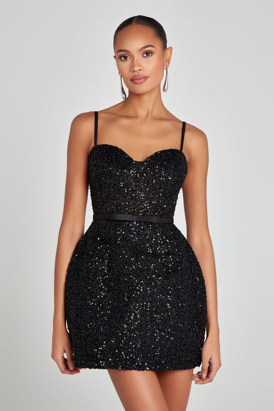 Black Dresses | Designer Black Dresses | NADINE MERABI Page 2 Black Dresses | Designer Black Dresses | NADINE MERABI Page 2