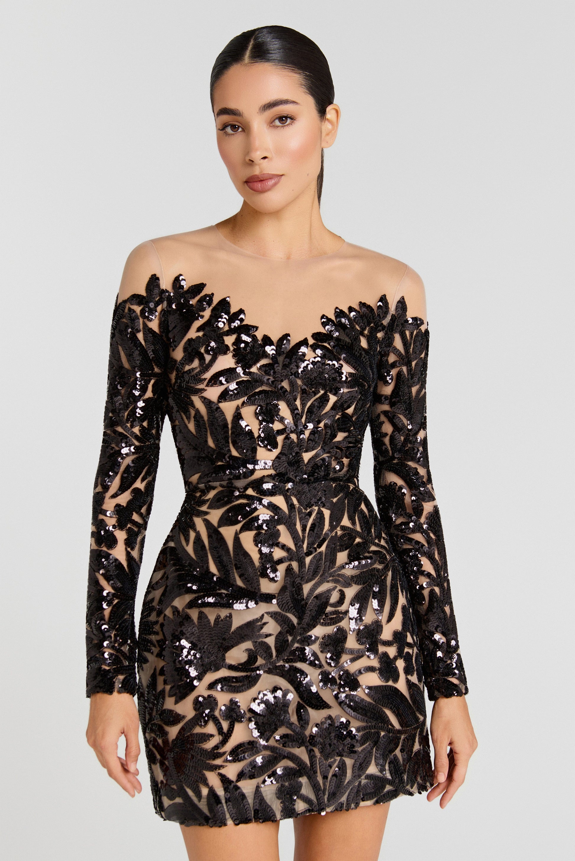 Nadine Merabi Margot Black Dress 4 Nadine Merabi Margot Black Dress 4