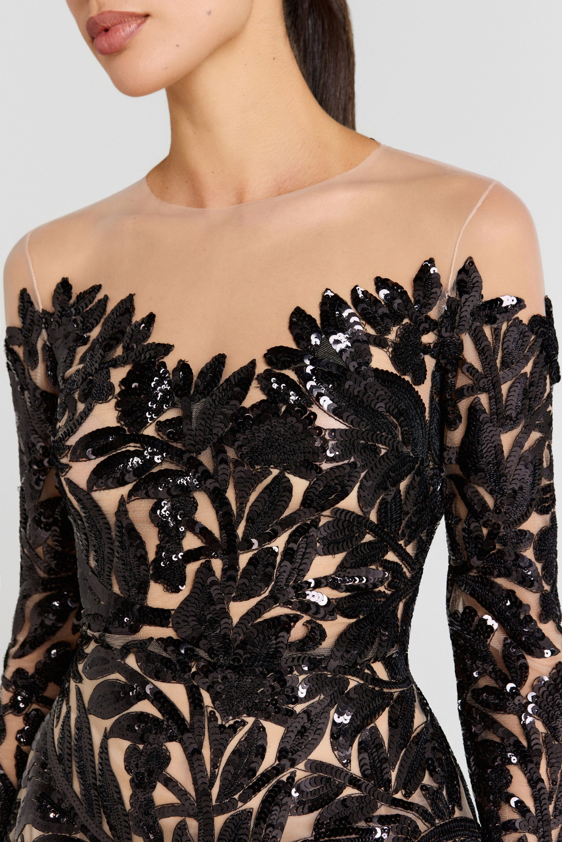 Nadine Merabi Margot Black Dress 4 Nadine Merabi Margot Black Dress 4