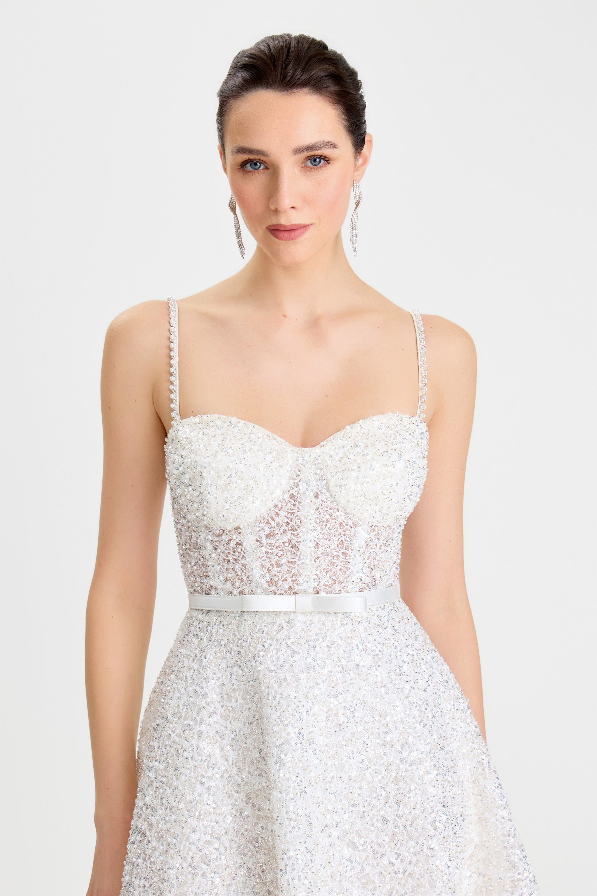 nadine merabi cocktail dress NEW, Nadine Merabi Camile Embellished Sheath Cocktail Dress in Gold 12 #MD0197