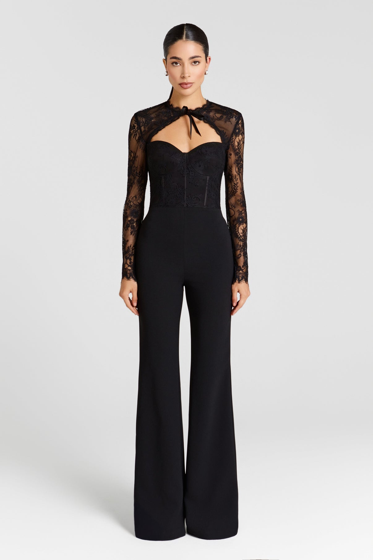 Carlise Jumpsuit Black - Mary Square