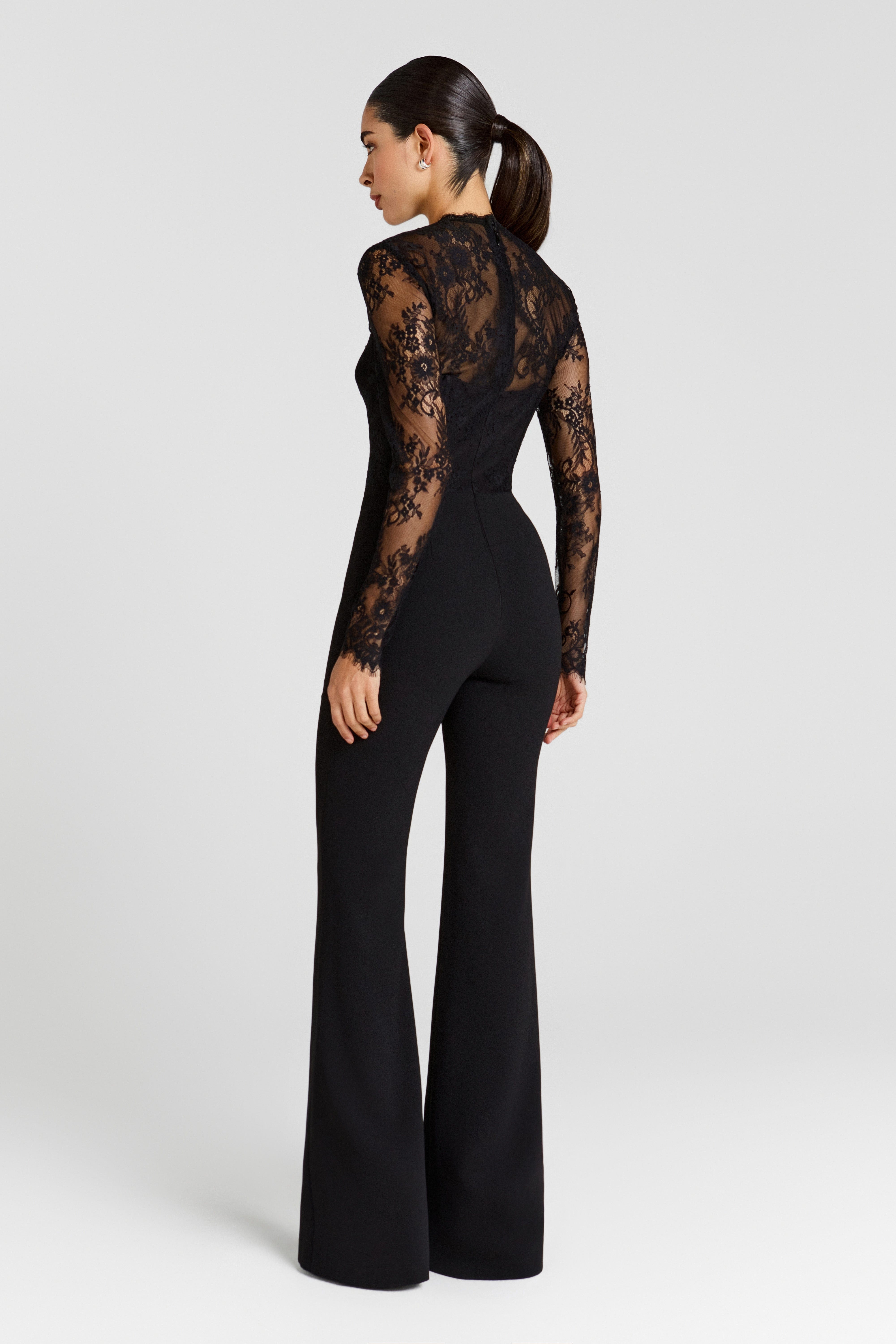 Marissa Black Jumpsuit | NADINE MERABI