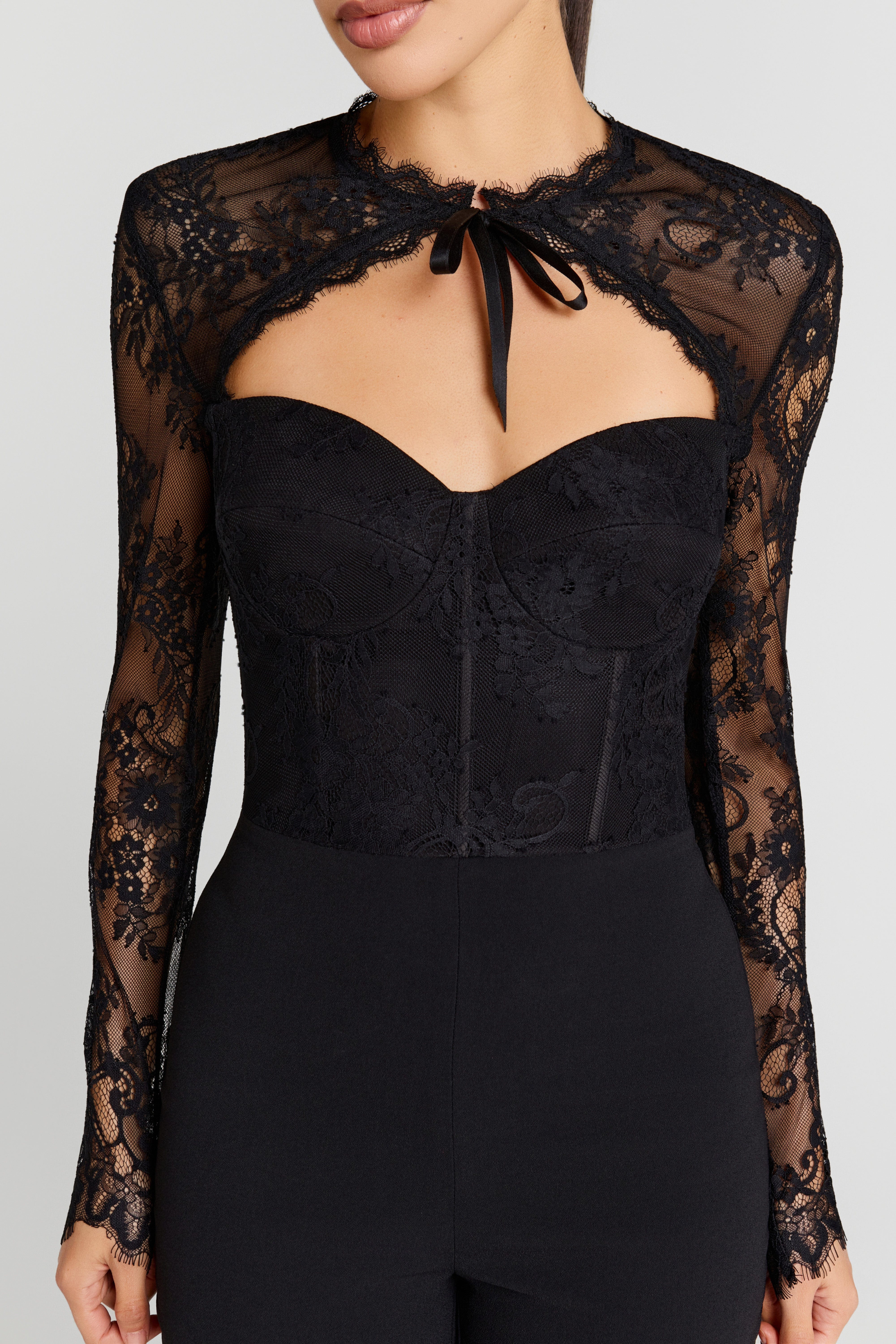 Marissa Black Jumpsuit | NADINE MERABI
