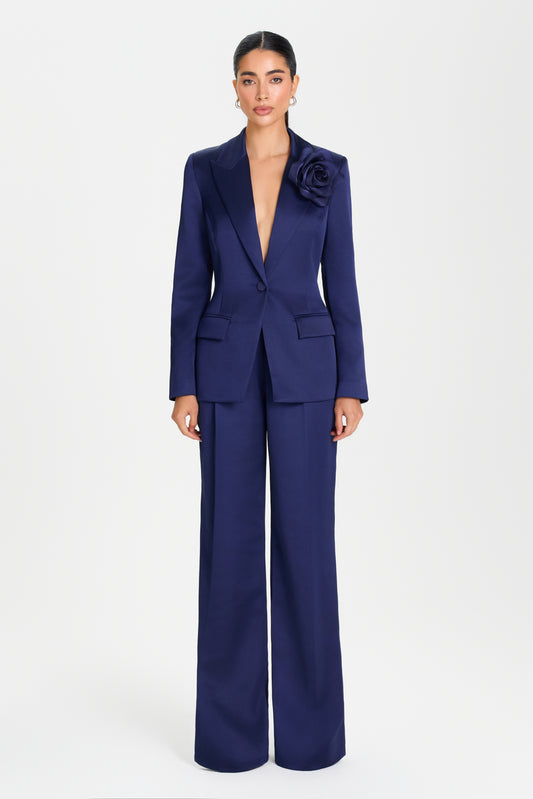 2 piece dress suit for women Black Two-piece Pants this suit offers versatility for both formal and casual occasions Women's Purple 2 Piece Suit: