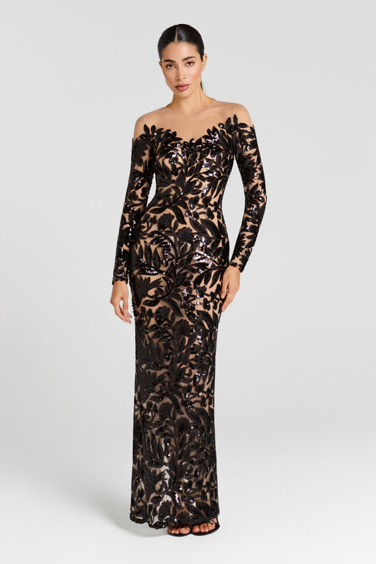 Maxi Dresses | Designer Maxi Dress | NADINE MERABI Maxi Dresses | Designer Maxi Dress | NADINE MERABI