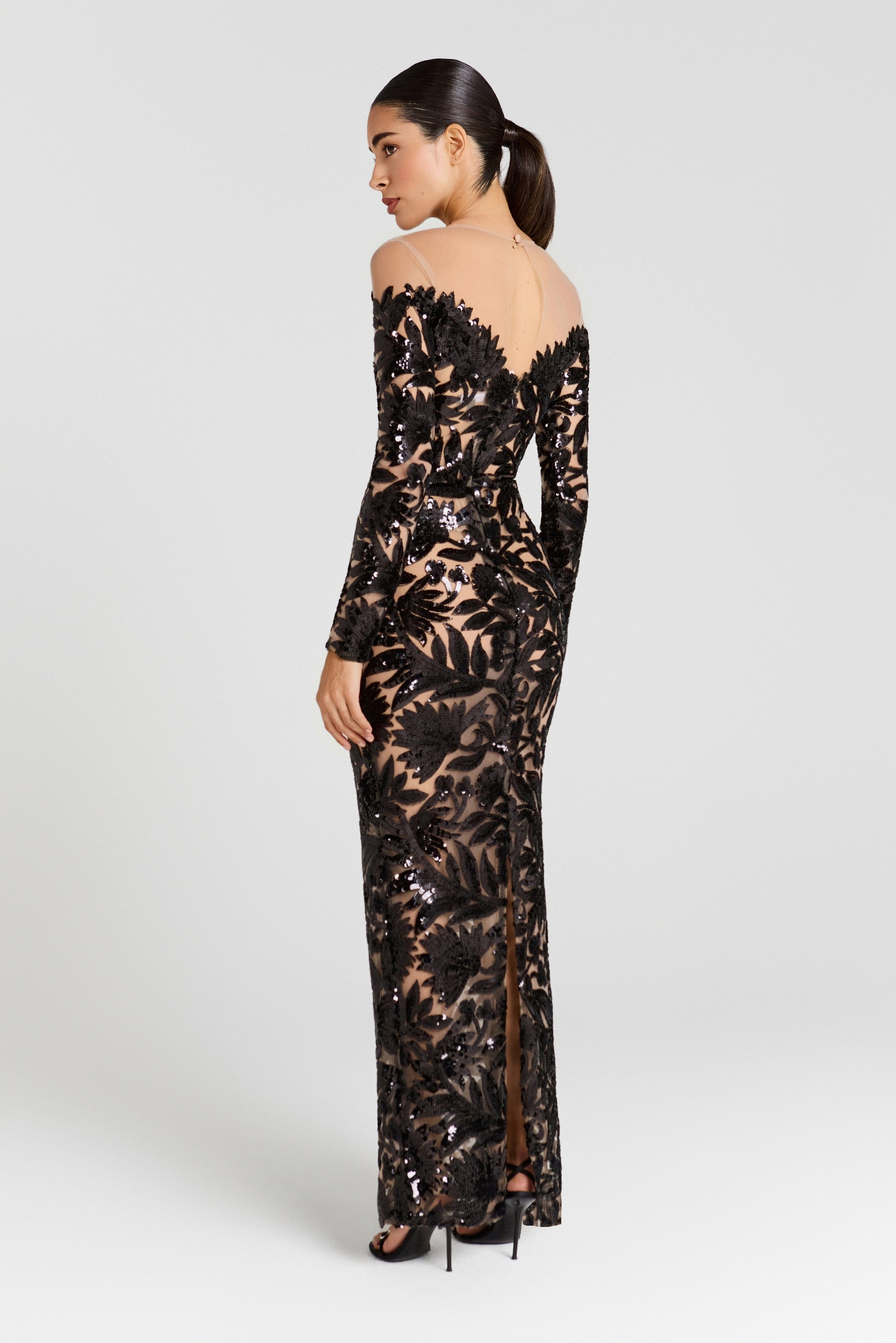 NADINE MERABI Dresses Melissa Black Dress