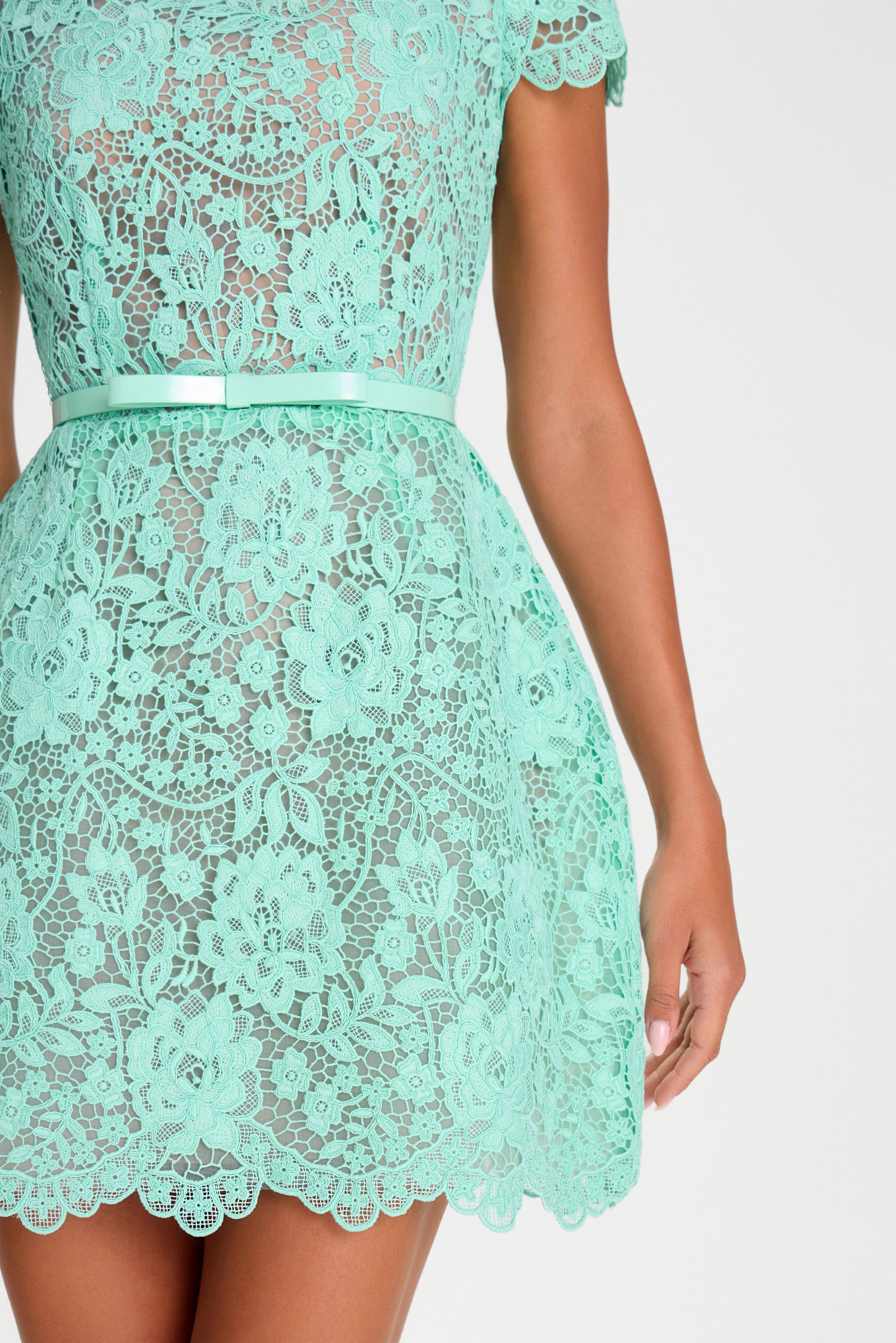 Nadine Merabi Milly Mint Dress 6 Nadine Merabi Milly Mint Dress 6