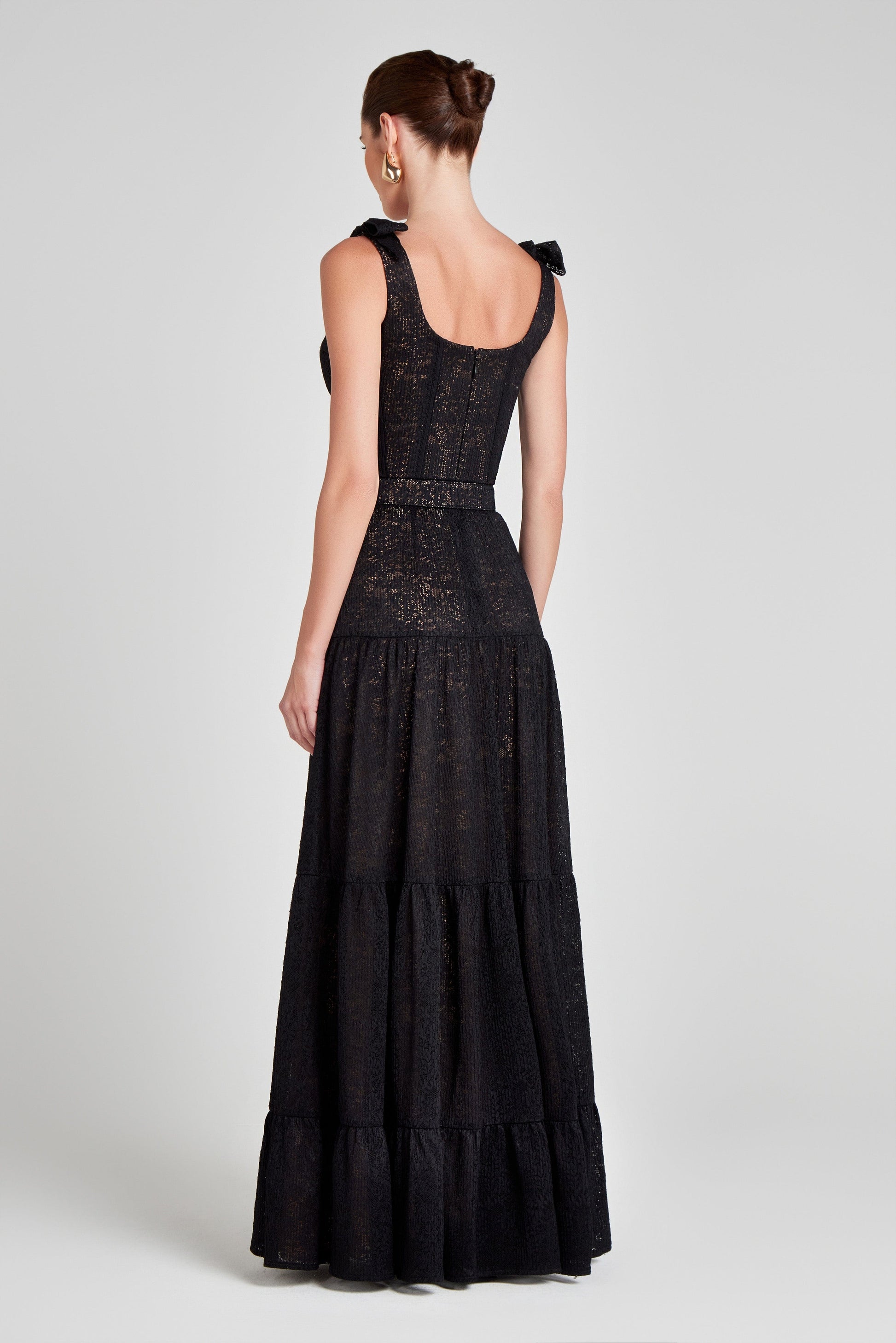 Nadine Merabi Miranda Black Dress 2 Nadine Merabi Miranda Black Dress 2