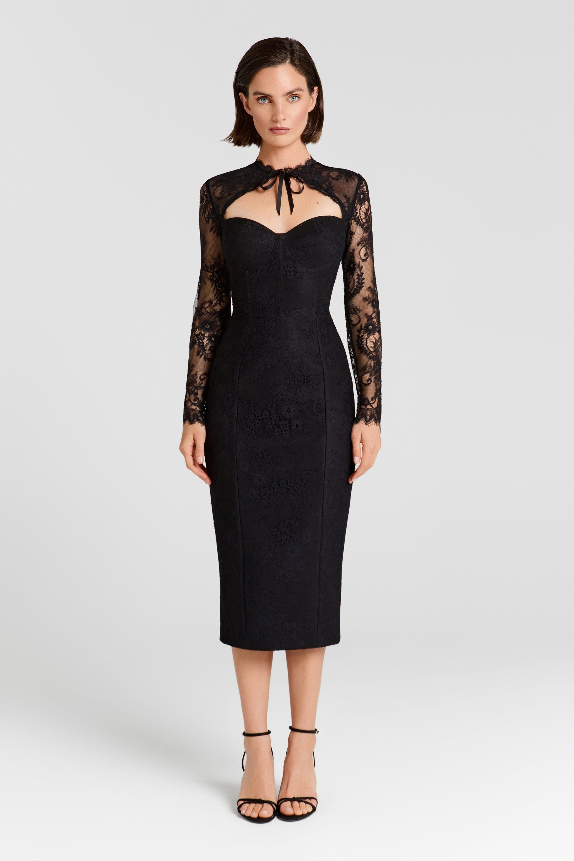 Mylene Black Dress | NADINE MERABI Mylene Black Dress | NADINE MERABI