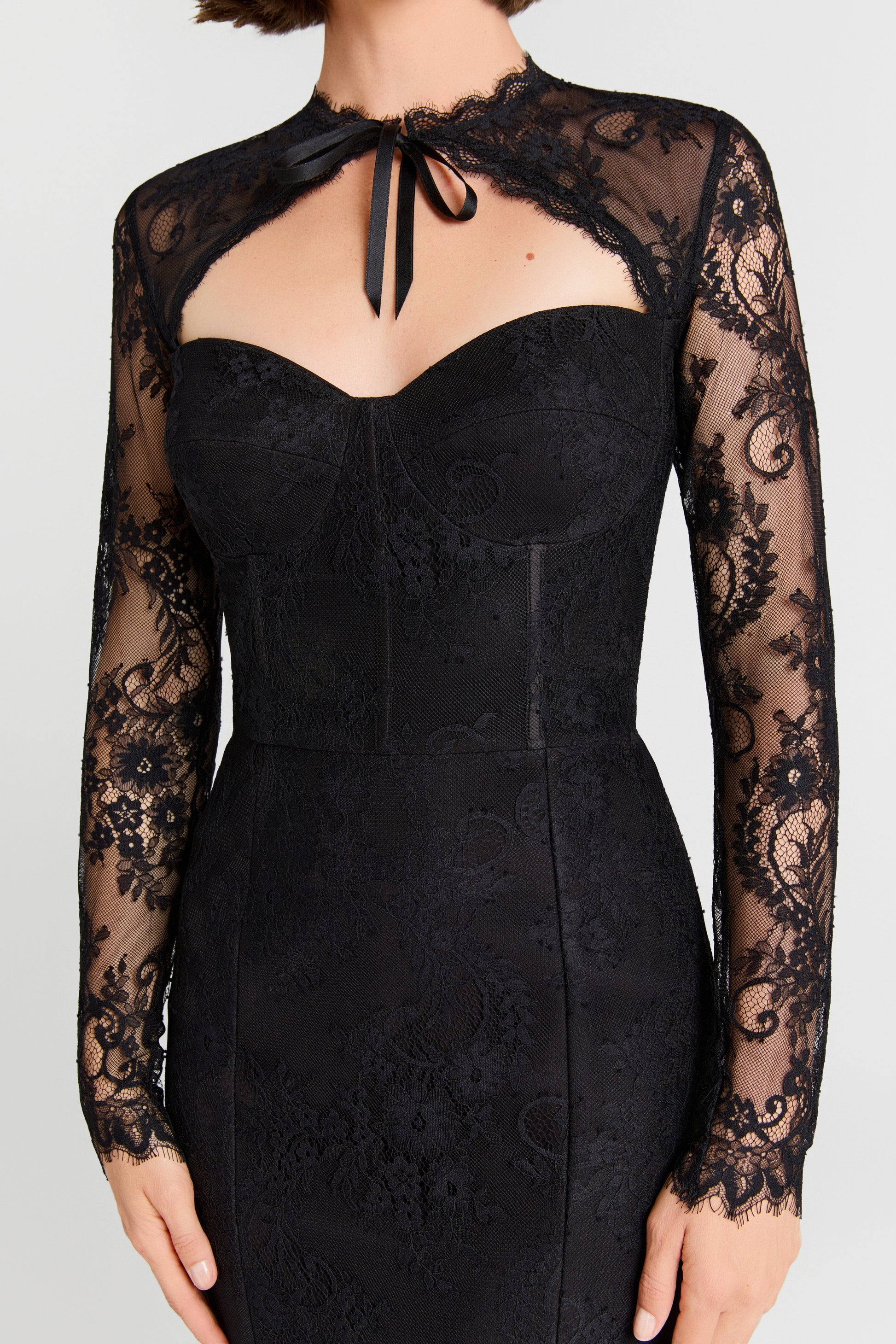 Nadine Merabi Mylene Black Dress 14 Nadine Merabi Mylene Black Dress 14