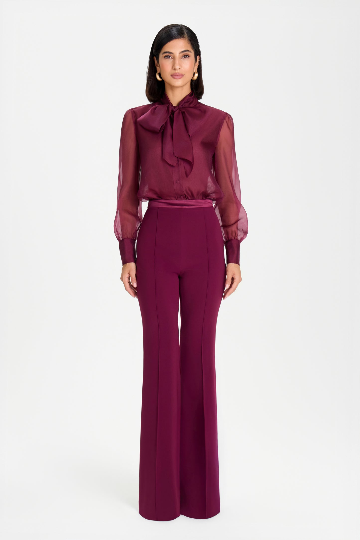 Naomi Burgundy Bodysuit