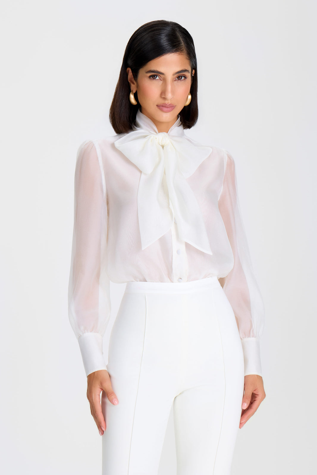 TOP Tops Naomi White Bodysuit