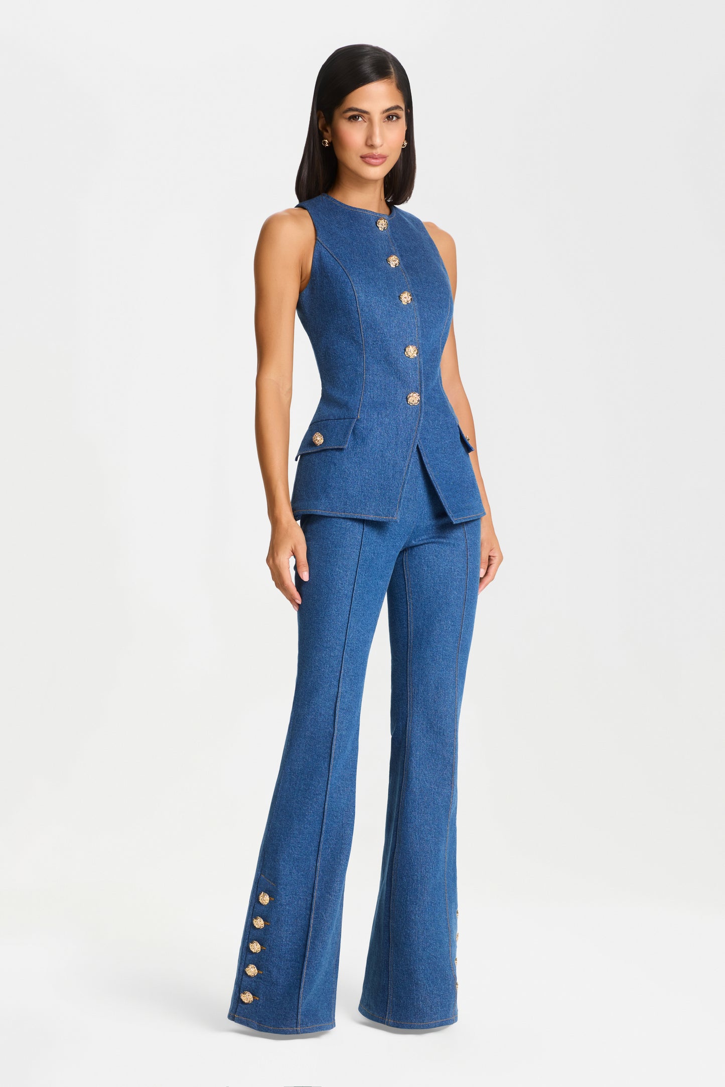 Kendra Light Denim Trousers