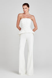 NADINE MERABI Tops Phoebe White Top