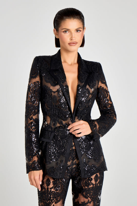 Piper Black Blazer