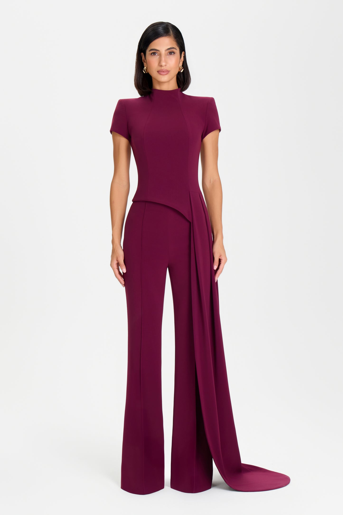 Charlotte Burgundy Pants