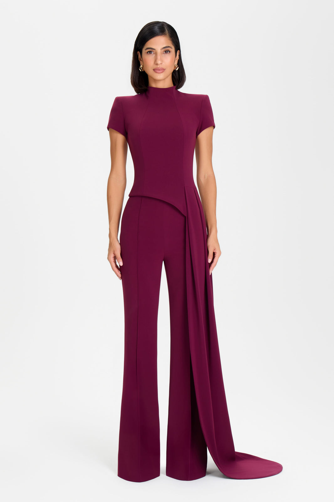 TOP Tops Pippa Burgundy Top