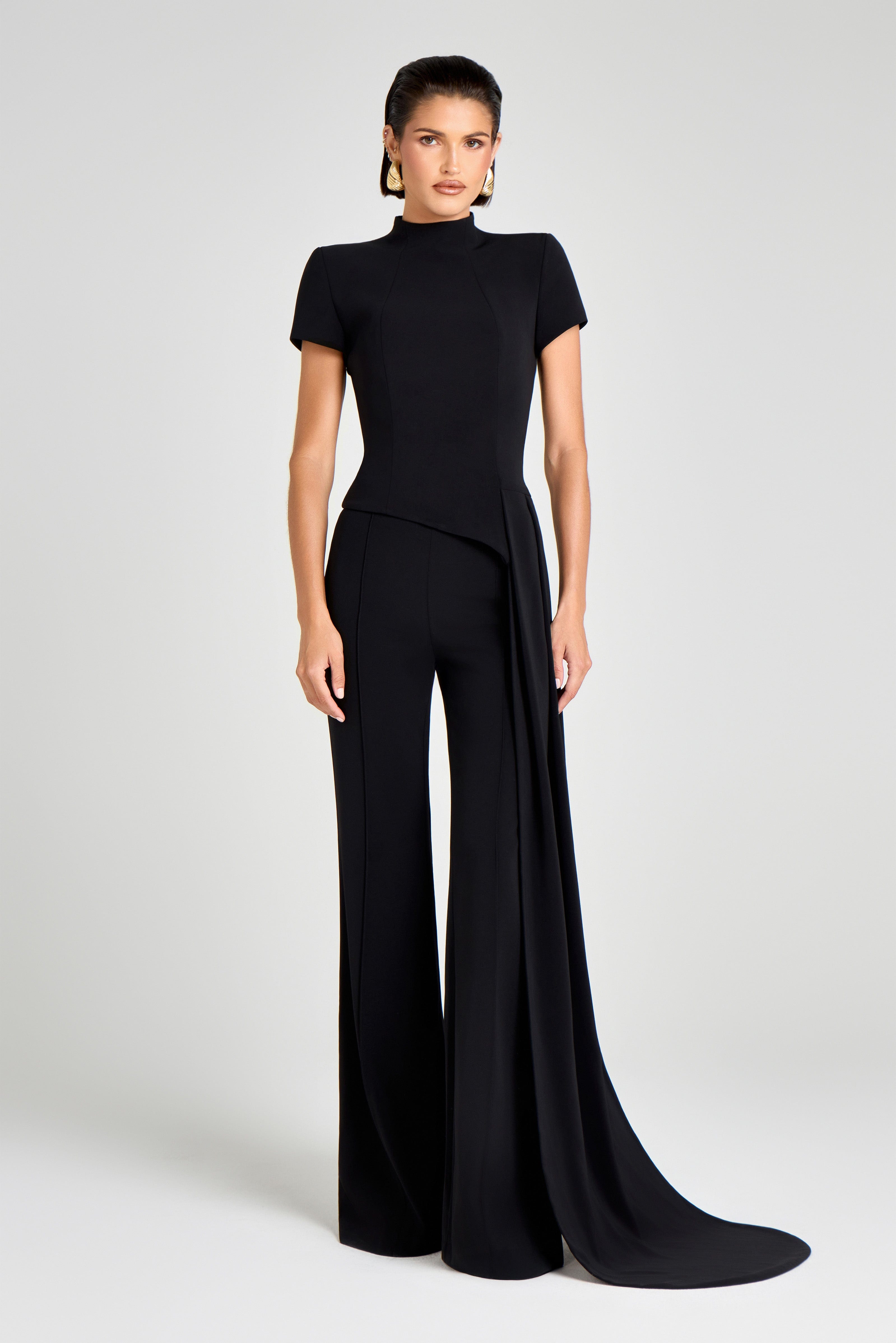 Pippa Black Top | NADINE MERABI