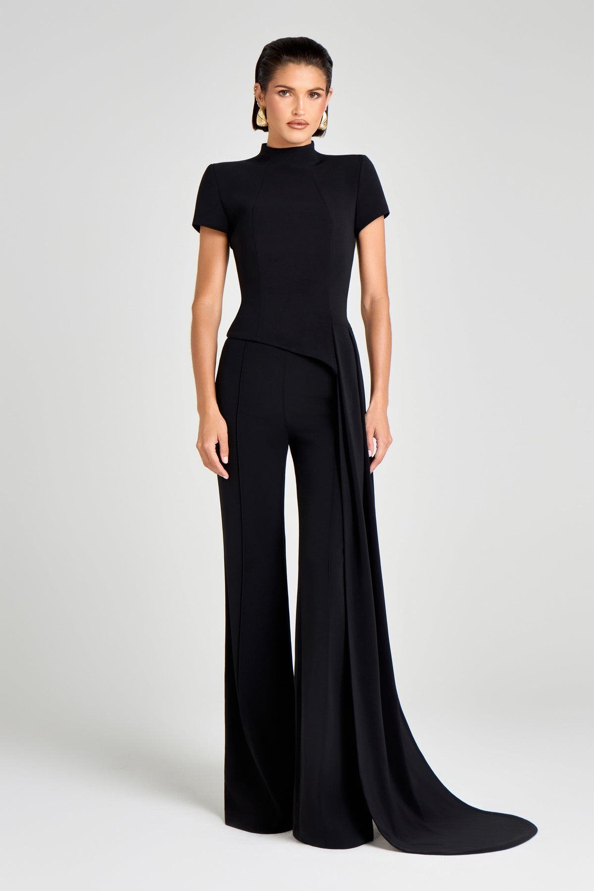 NADINE MERABI Trousers Charlotte Black Pants