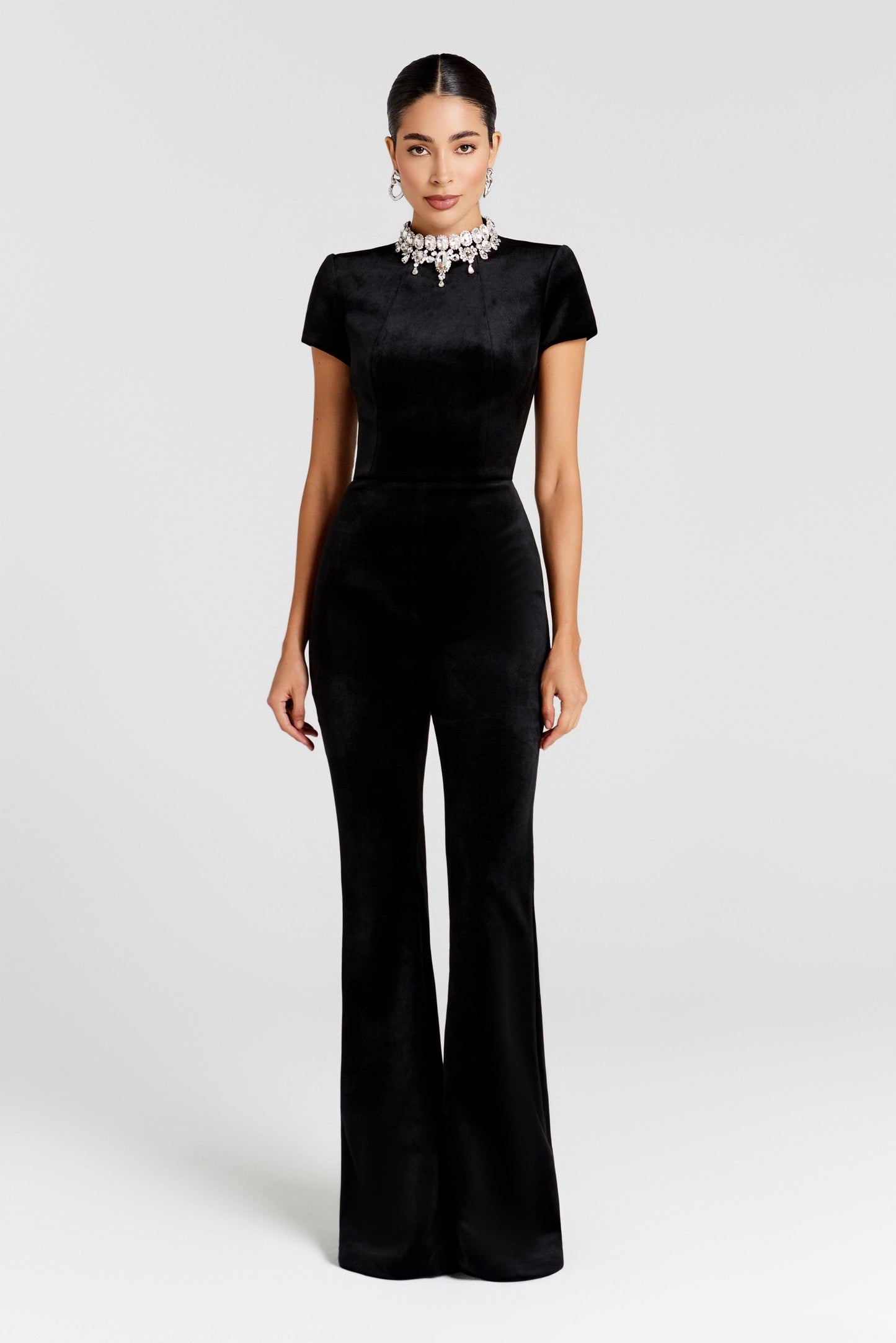 NADINE MERABI Jumpsuits Regan Black Jumpsuit