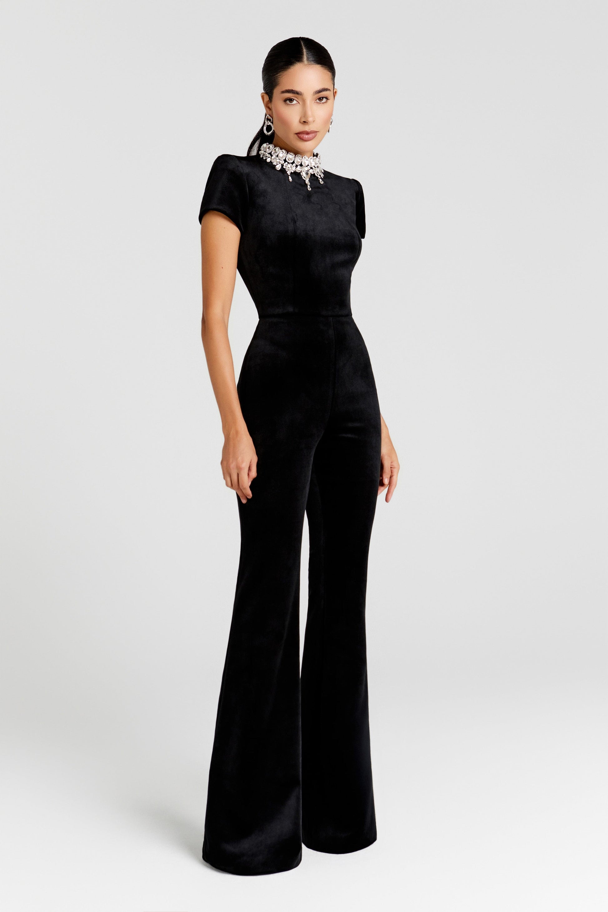 NADINE MERABI Jumpsuits Regan Black Jumpsuit